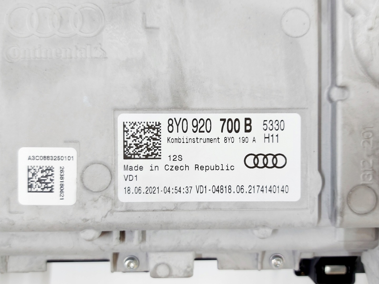 Audi A3 8Y 8Y0920700B Screen Kombiinstrument Tacho - Thumbnail 7