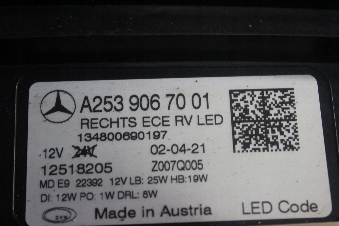 Frontscheinwerfer Mercedes-Benz GLC W253 A2539067001 LED Rechts Headlight - Thumbnail 6