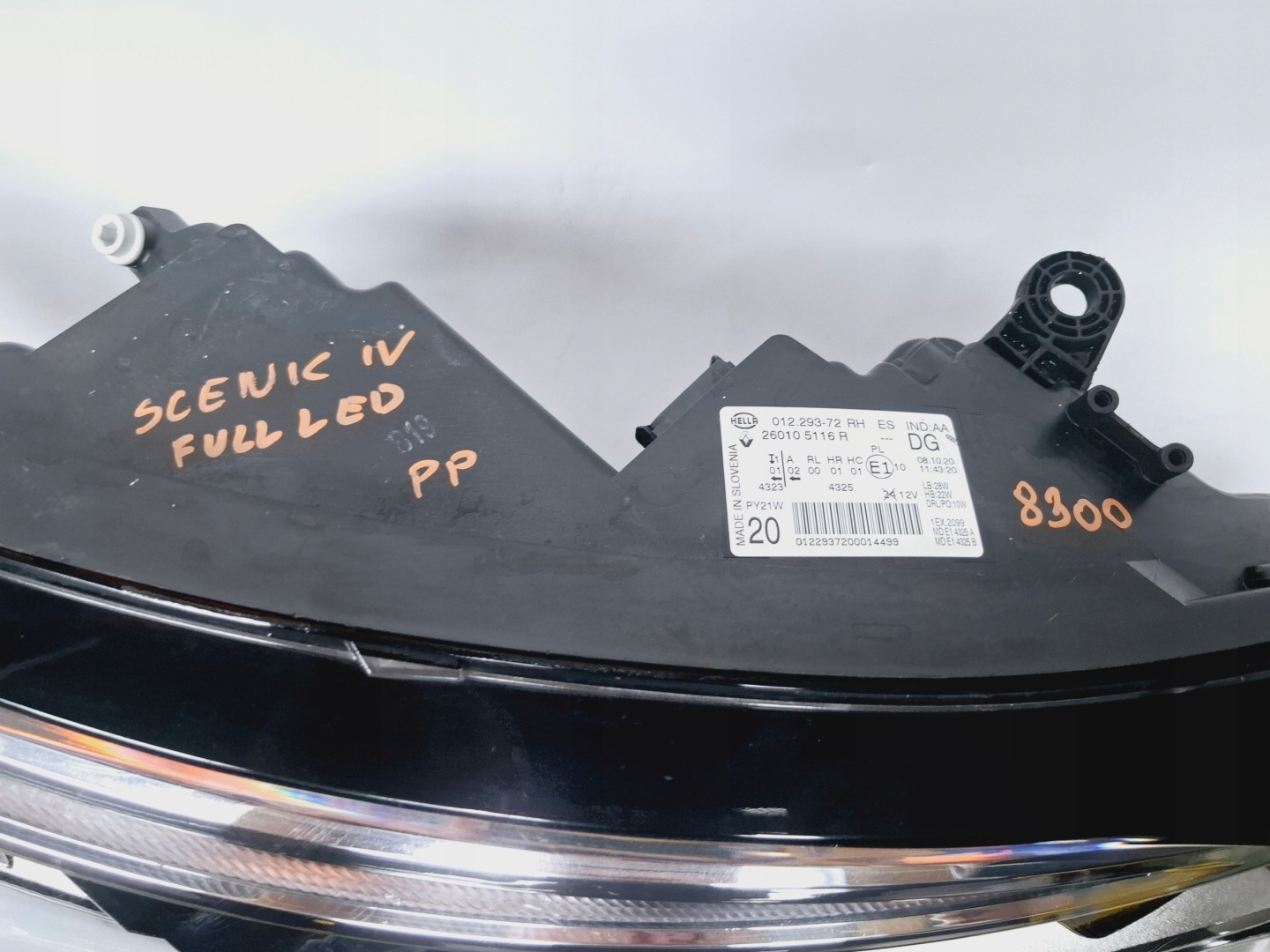 Frontscheinwerfer Renault ScÃ©nic I JA 260105116R LED Rechts Headlight - Thumbnail 11