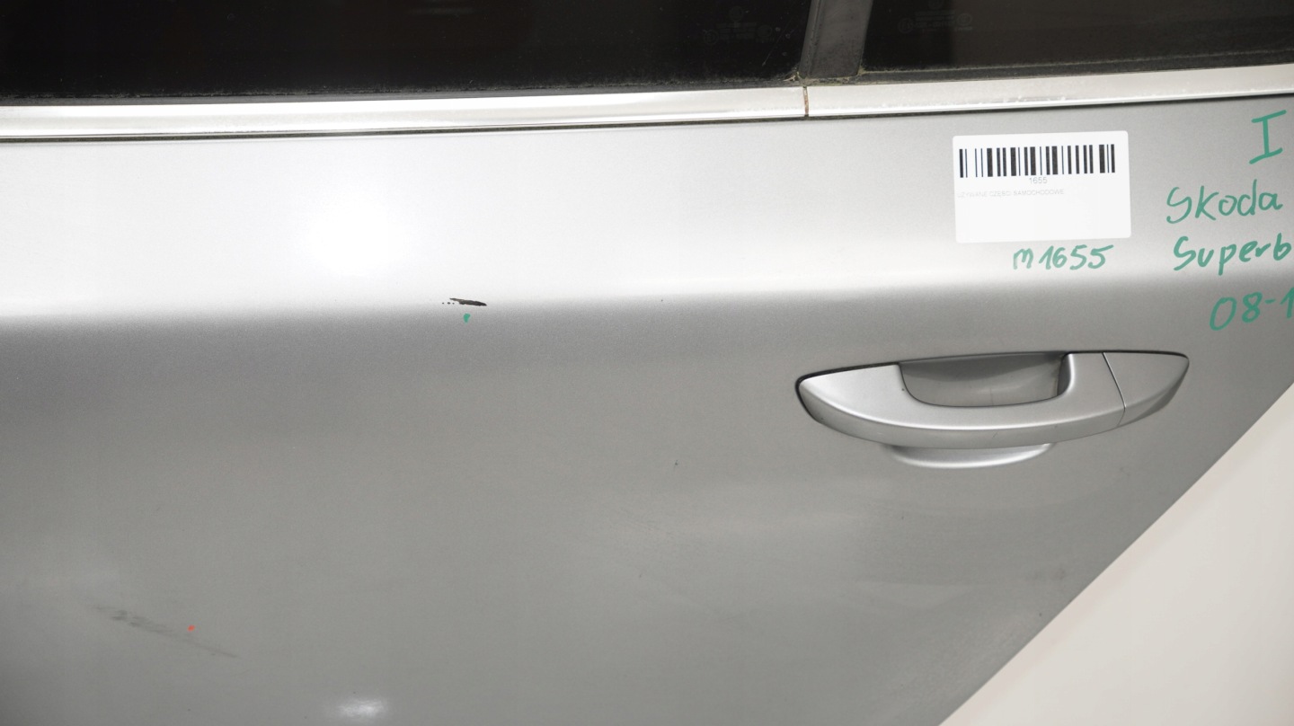 Skoda Superb 3U Tür Hinten Links Limousine Door Porta Porte - Thumbnail 6
