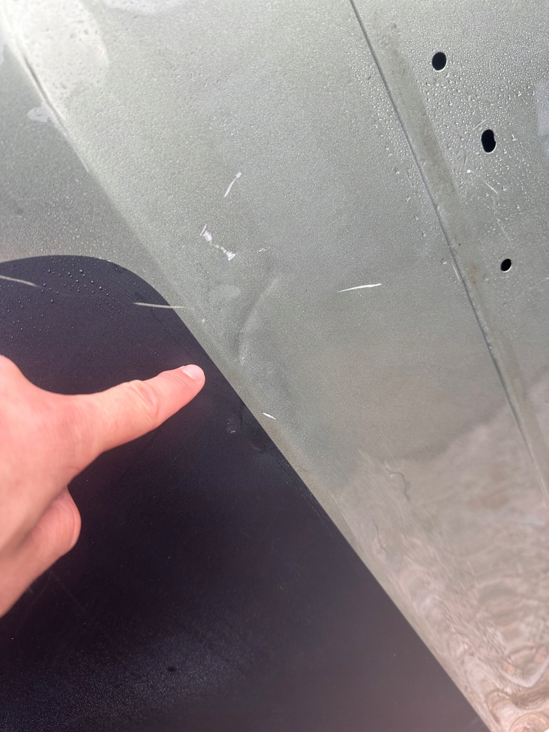 Motorhaube Land Rover Defender LA Bonnet L8B216612A Hood - Thumbnail 6