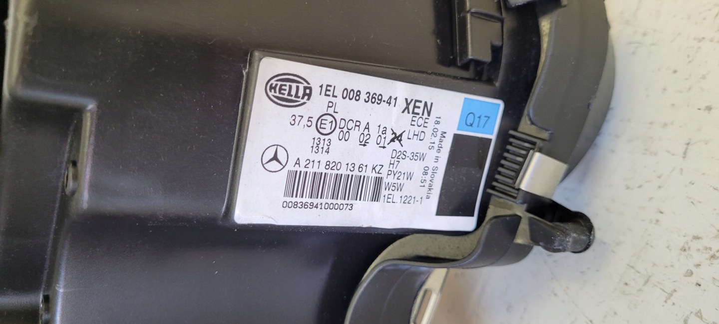 Frontscheinwerfer Mercedes-Benz E-Klasse W211 Xenon Links Scheinwerfer Headlight - Thumbnail 8