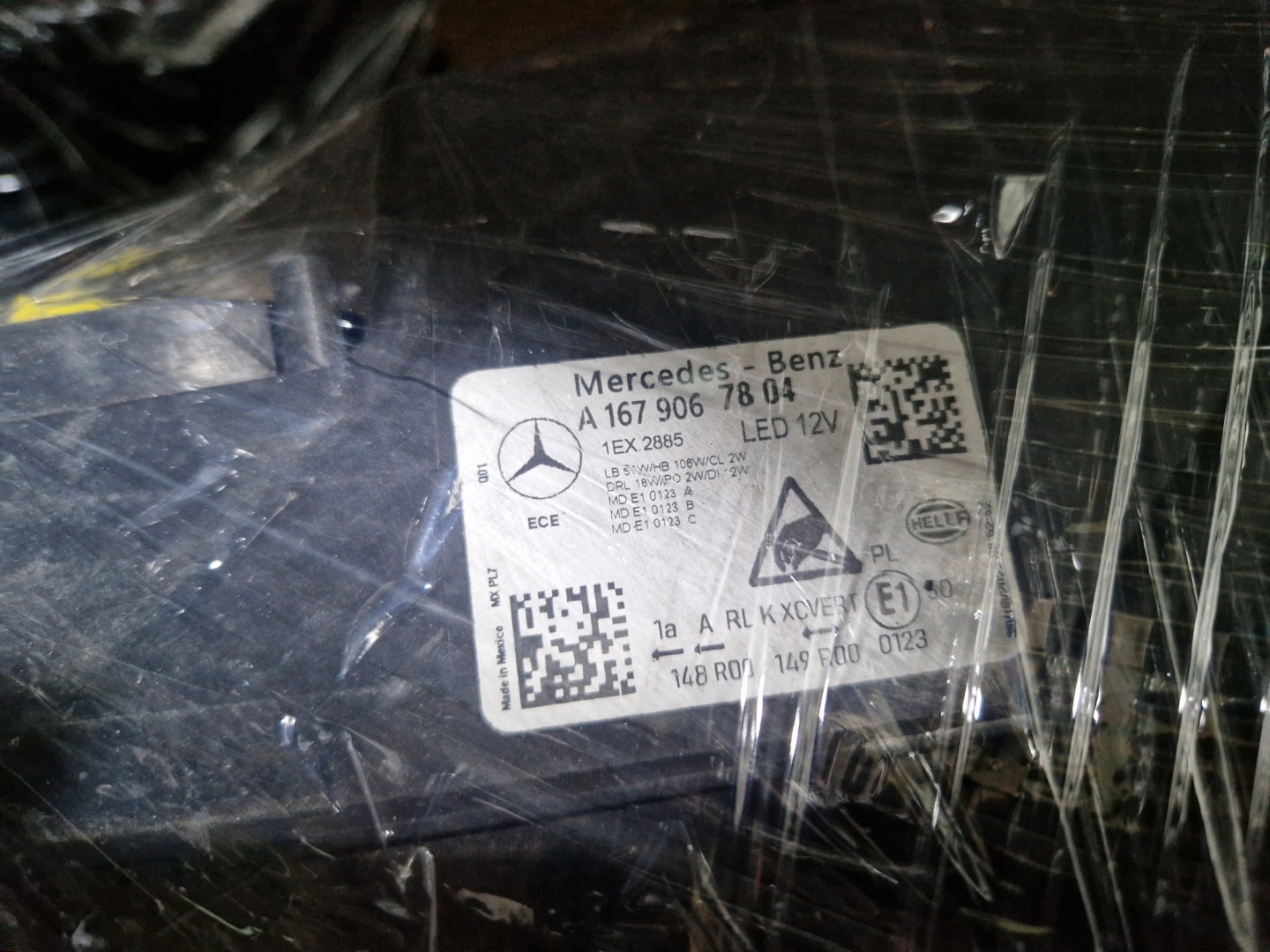Frontscheinwerfer Mercedes-Benz GLE W167 A1679066908 Multibeam LED Links Headlight - Thumbnail 8