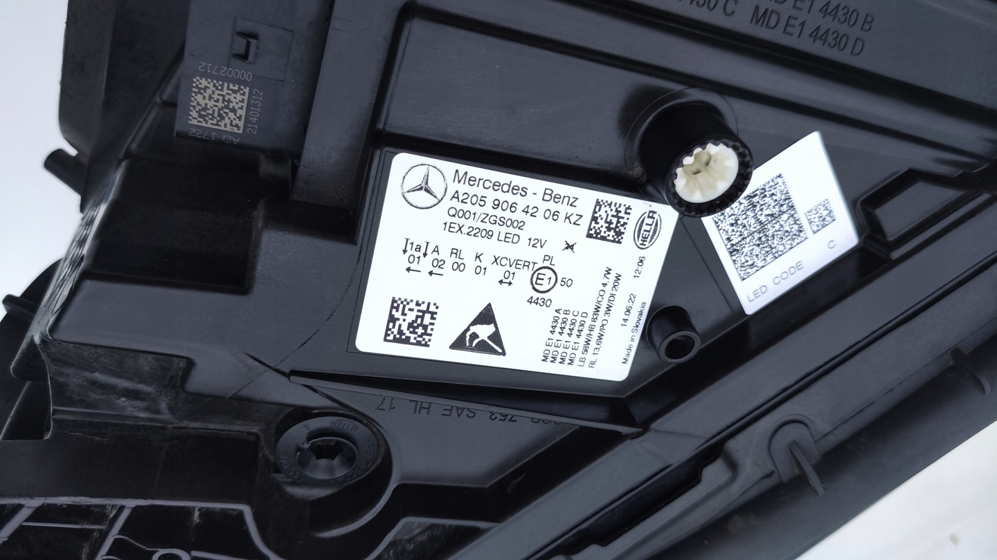 Frontscheinwerfer Mercedes-Benz C-Klasse W205 A2059064206 Multibeam LED Rechts Headlight - Thumbnail 12