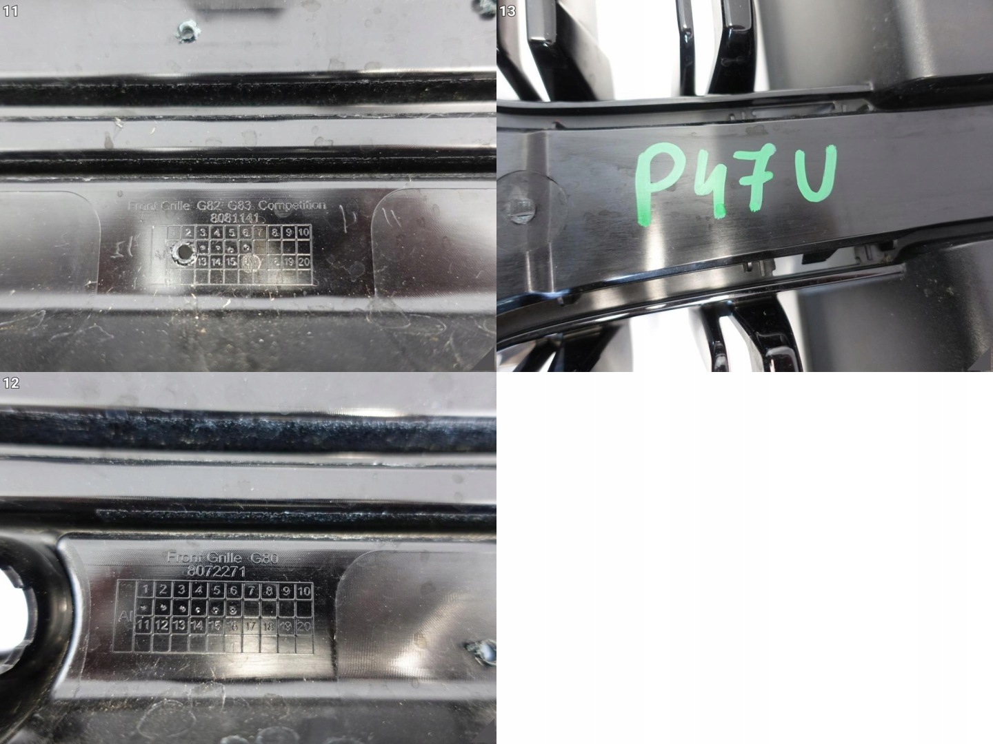 BMW 4 G83 Kühlergrill FRONTGRILL Kühlergitter 8081141 - Thumbnail 12