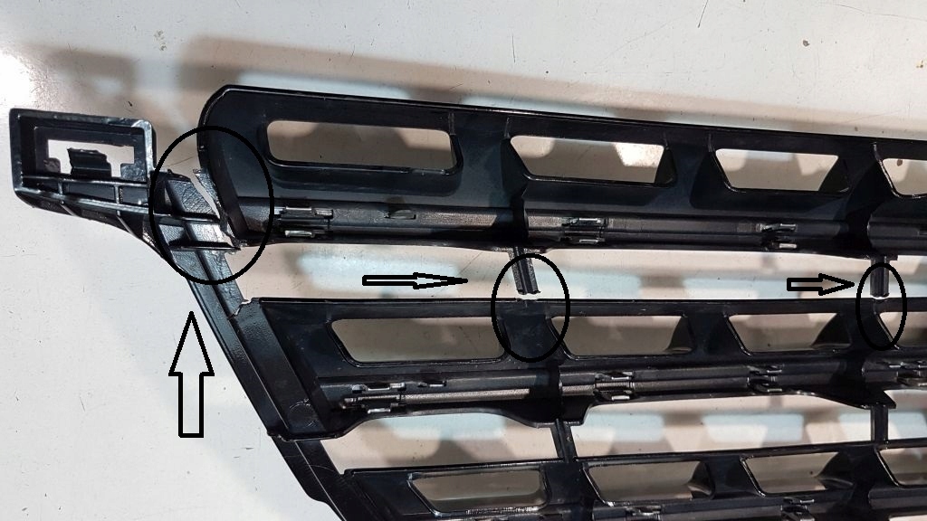 Mercedes-Benz GLE W166 Kühlergrill FRONTGRILL Kühlergitter A1668800123 - Thumbnail 12