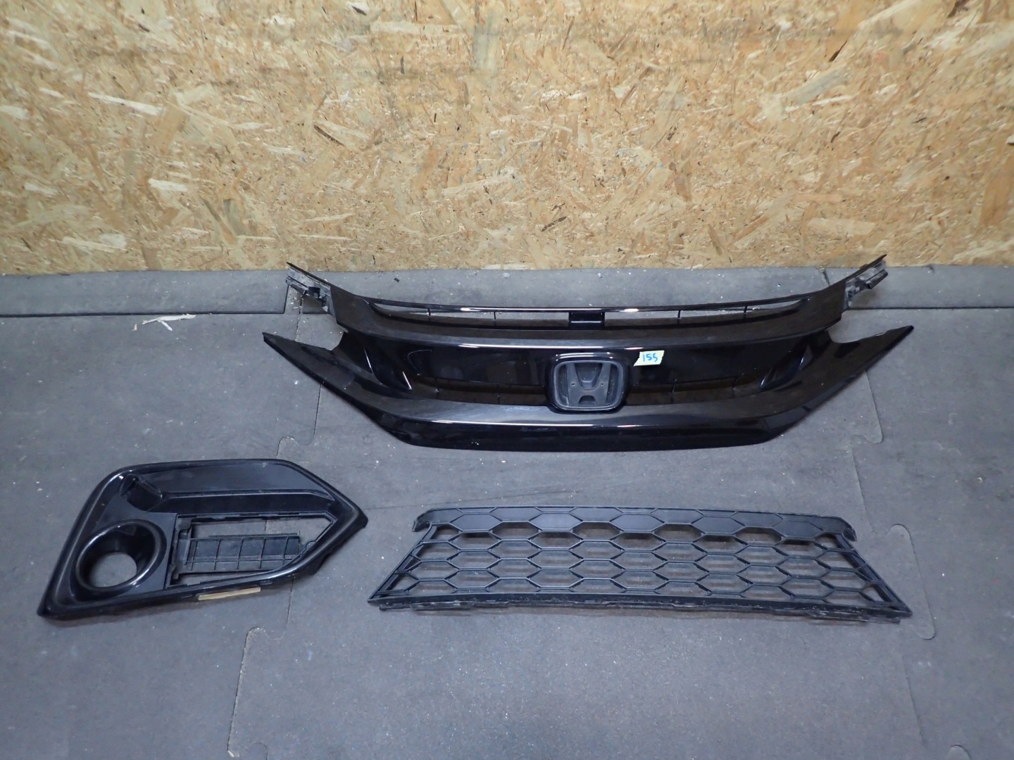 Honda Civic X FC Kühlergrill FRONTGRILL Kühlergitter 71107TGGA700 - Thumbnail 1