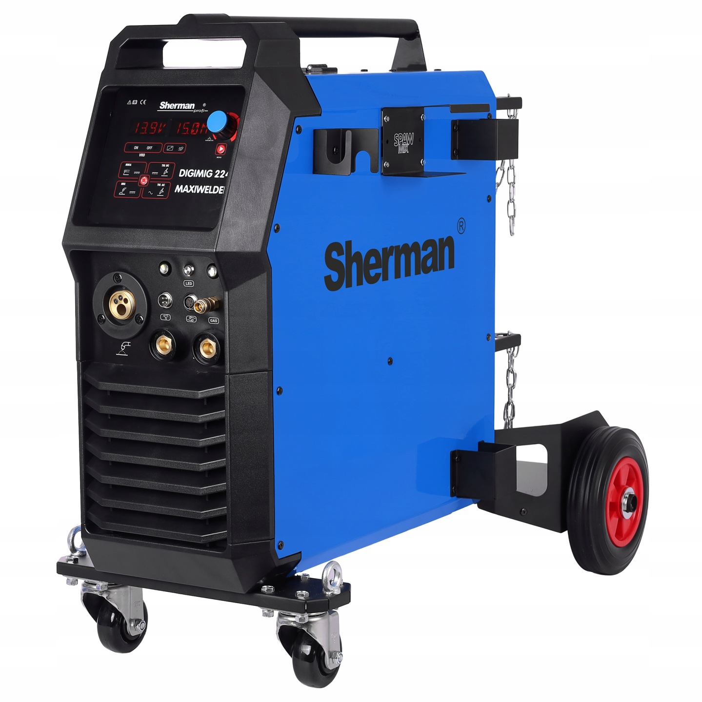 SHERMAN SPAWARKA DIGIMIG 224 MAXIWELDER 230V 200A 20-200 PÓŁAUTOMAT MIG MMA