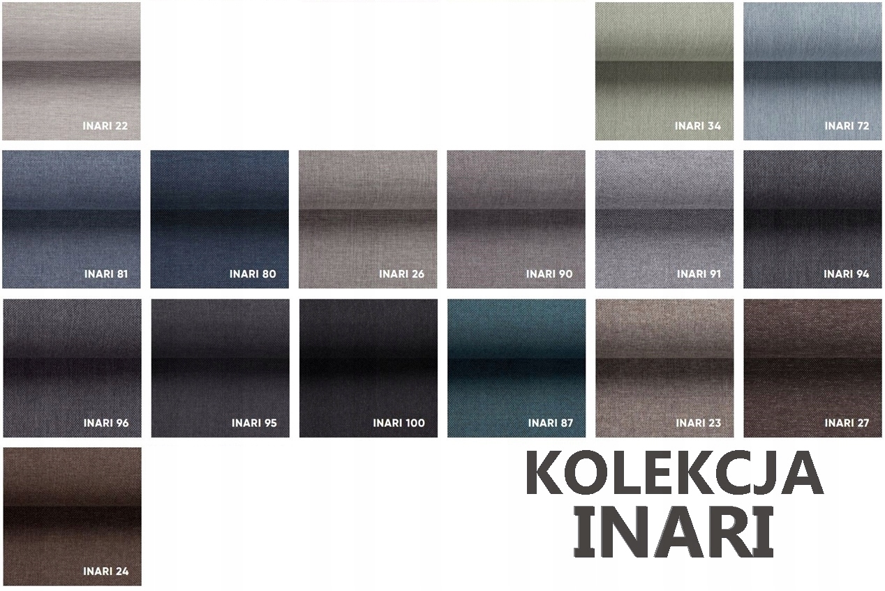 Rozkładany narożnik Focus pikowany z pojemnikiem