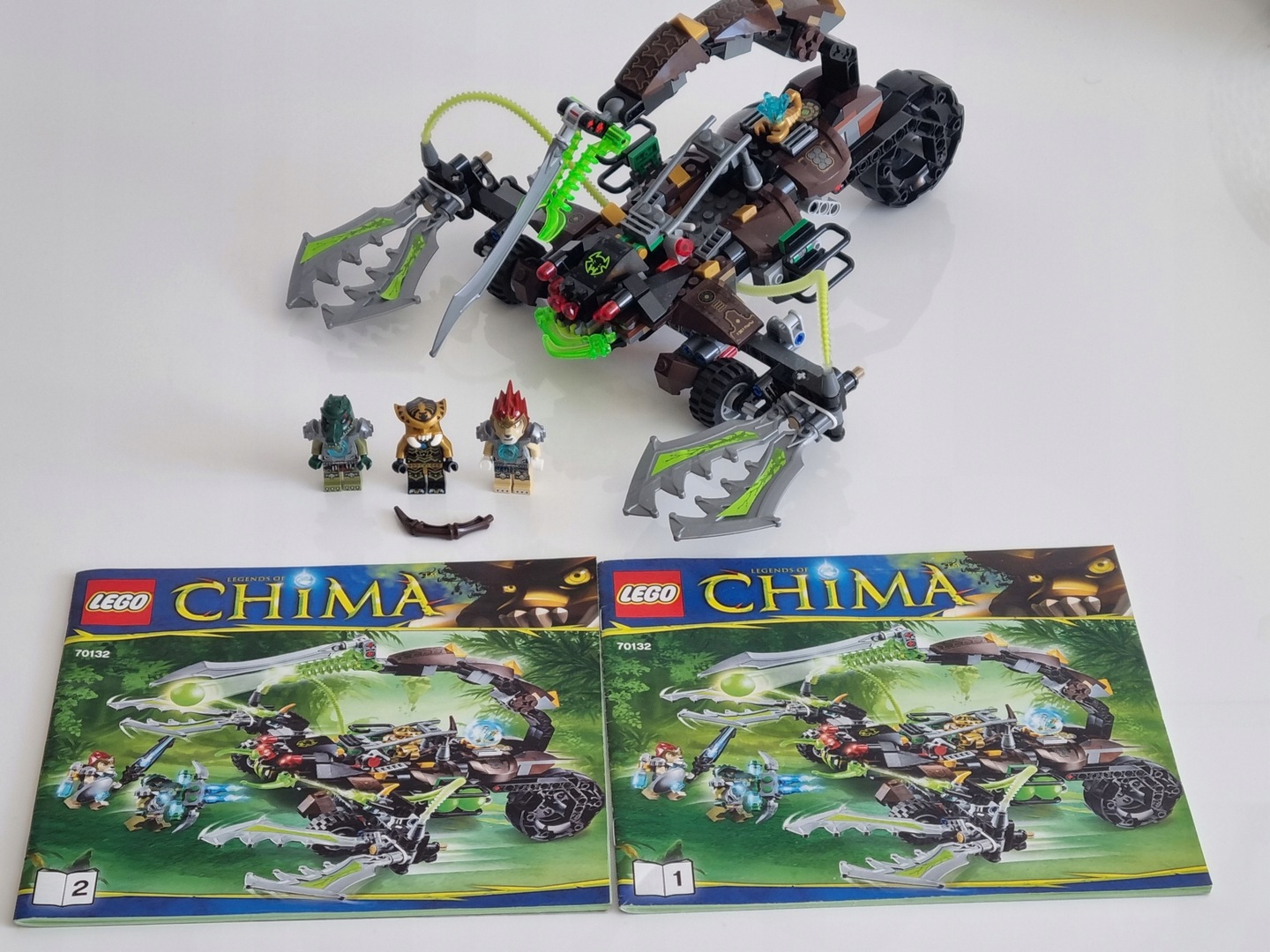 LEGO 70132 Chima SCORM'S SCORPION STINGER - elementy zestawu