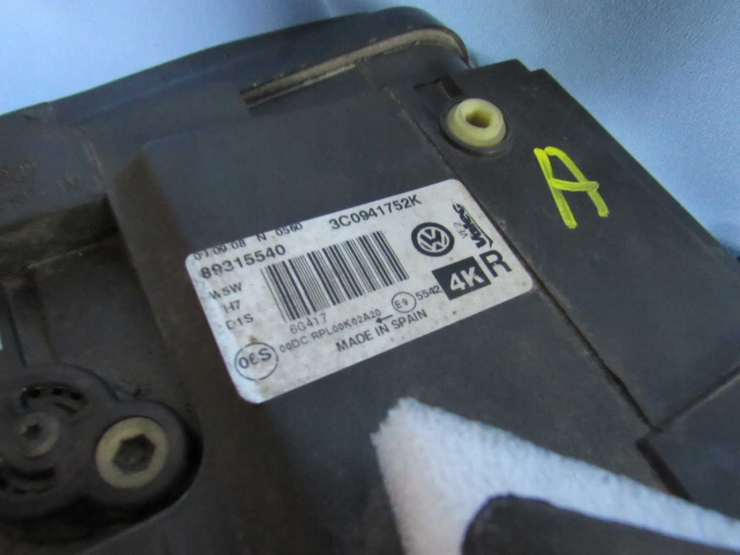 Frontscheinwerfer VW Passat B6 3C0941752K Bi-Xenon Links Scheinwerfer Headlight - Thumbnail 11