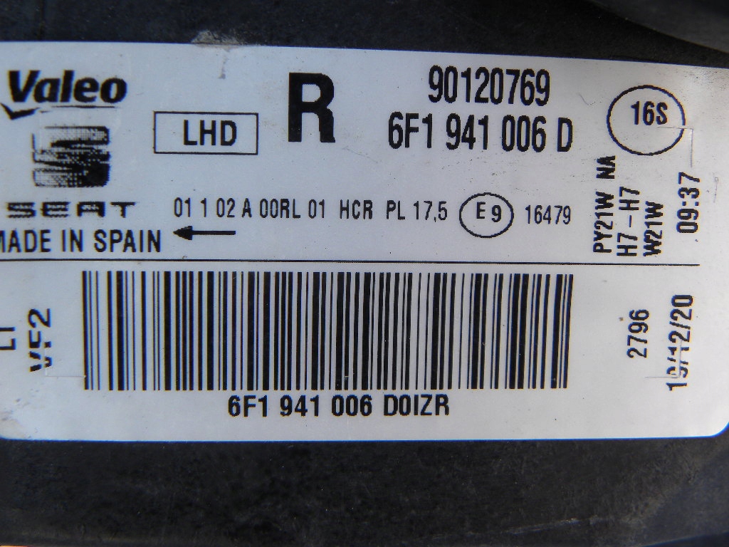 Frontscheinwerfer SEAT Ibiza 6F1 6F1941006SE LED Links Scheinwerfer Headlight - Thumbnail 7