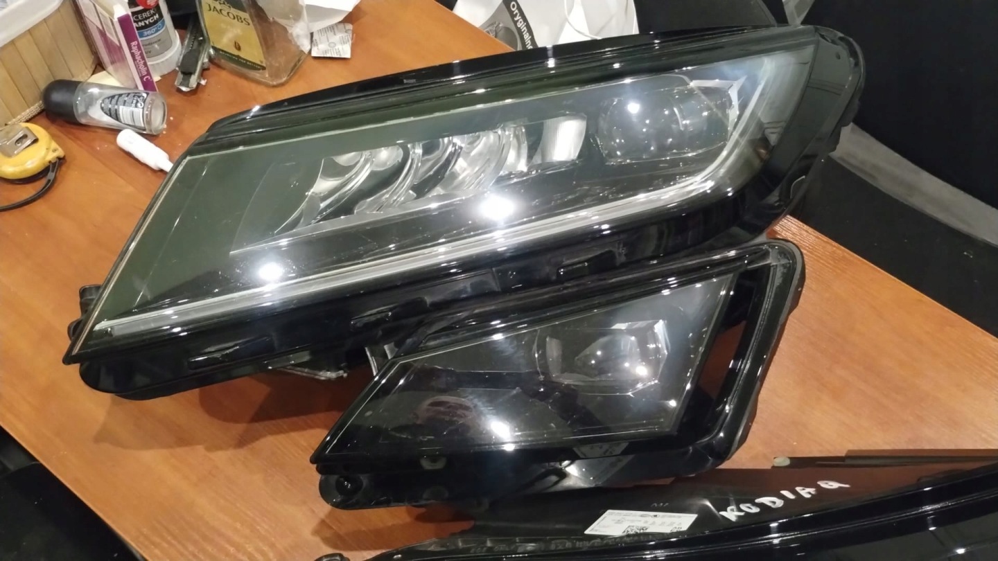 Frontscheinwerfer Skoda Kodiaq NS LED Links Scheinwerfer Headlight - Thumbnail 1