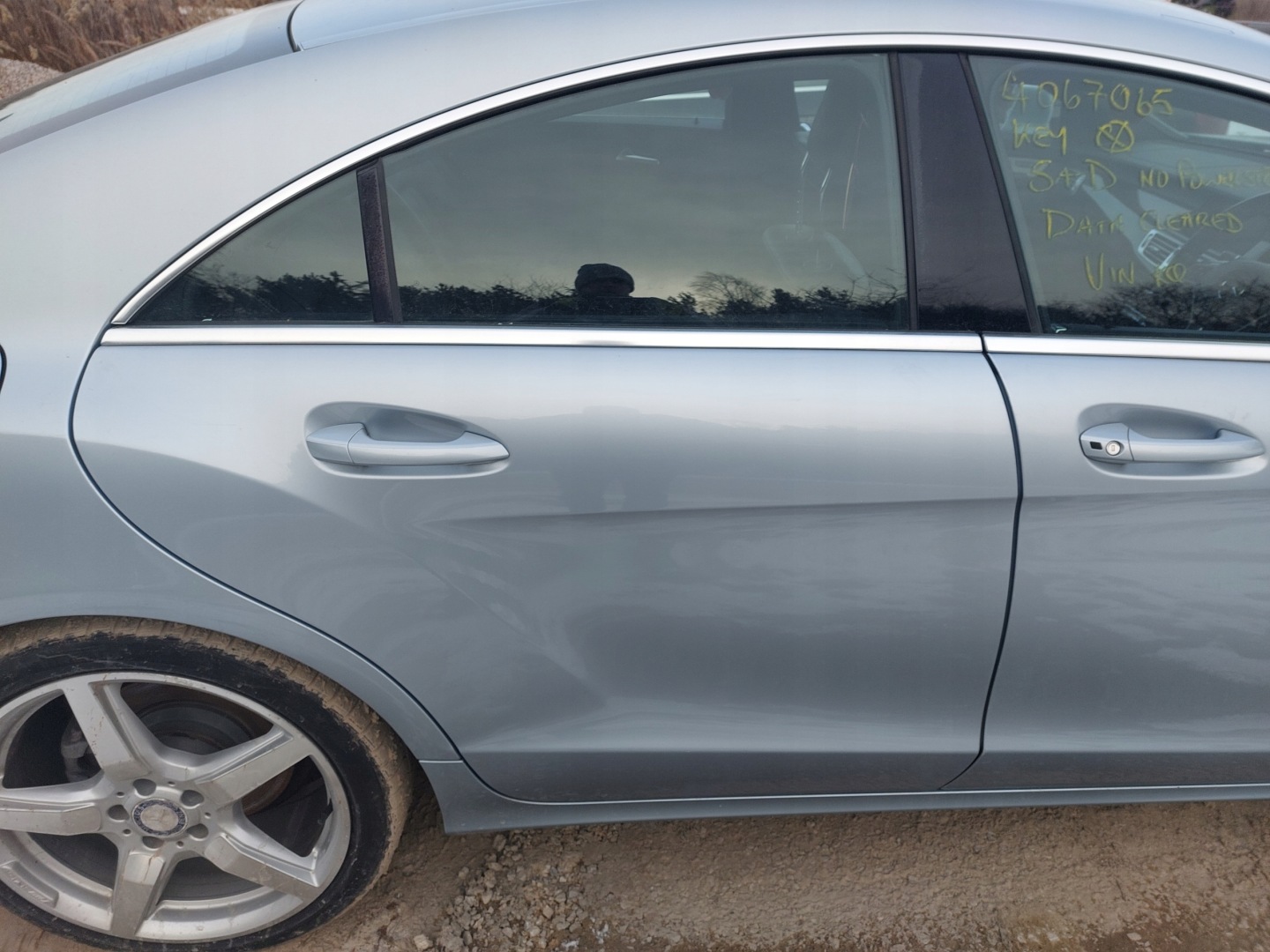 Mercedes-Benz CLS W218 Tür Hinten Rechts Door Porta Porte - Thumbnail 1