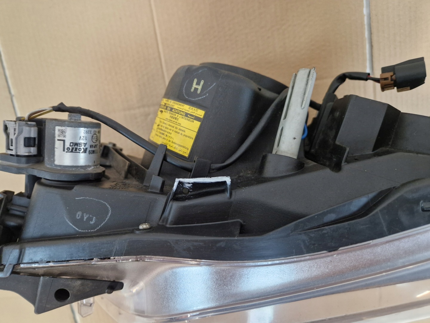 Frontscheinwerfer Toyota Land Cruiser J7/J9/J12/J15/J25 J15 Xenon Links Headlight - Thumbnail 12