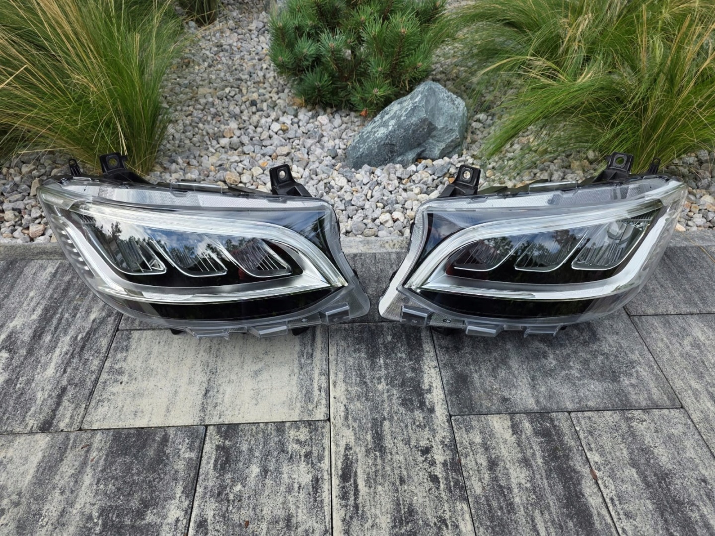 Frontscheinwerfer Mercedes-Benz Sprinter W907 A9109060001 High Performance LED Links Headlight - Thumbnail 1