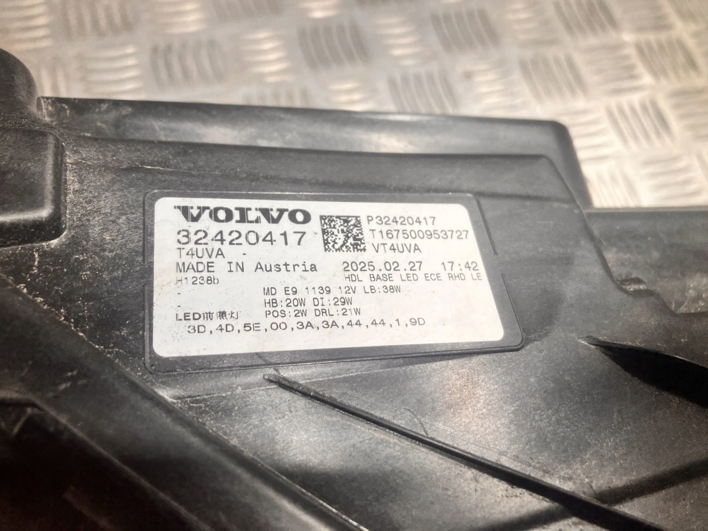 Frontscheinwerfer Volvo XC40 32420417 Facelift LED Links Scheinwerfer Headlight - Thumbnail 7
