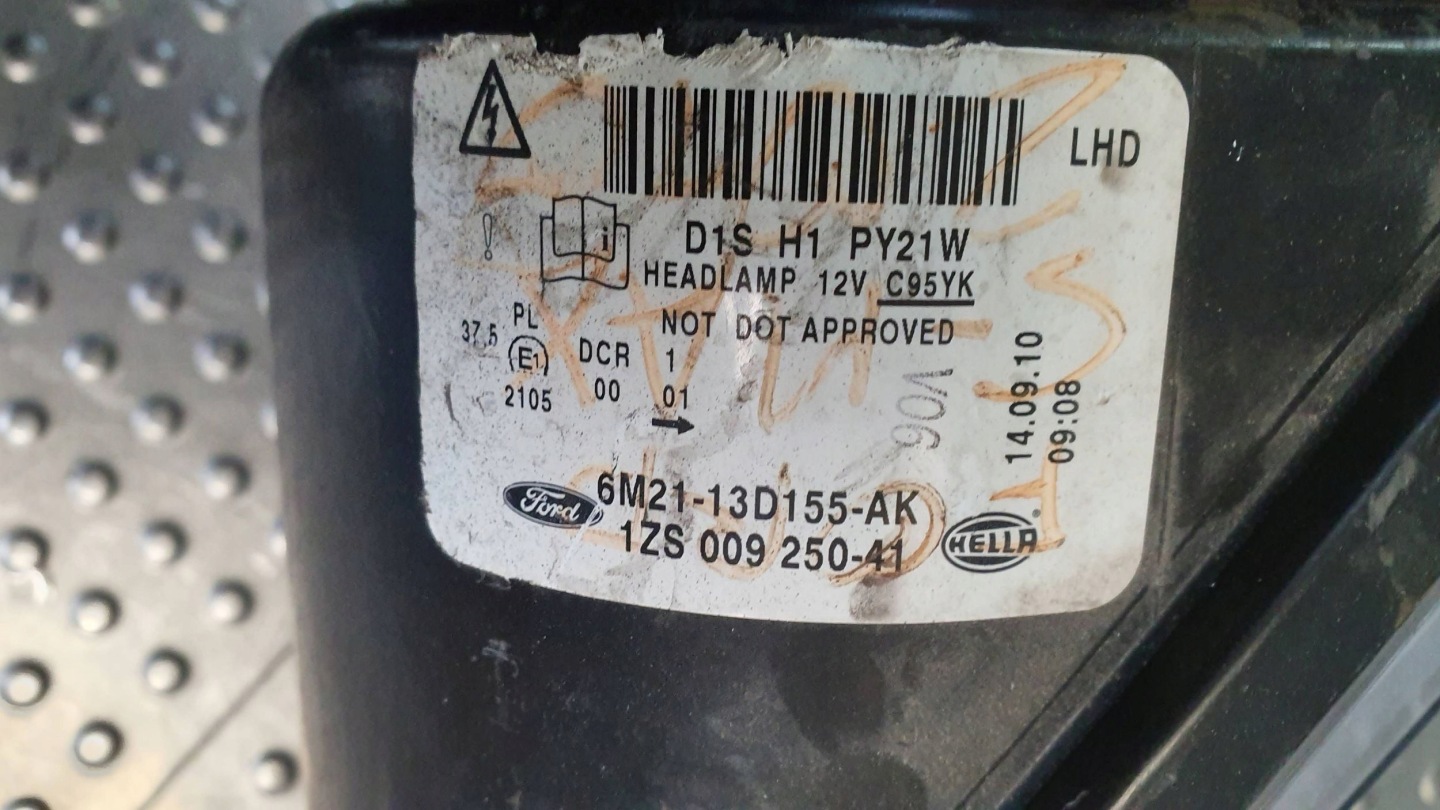 Frontscheinwerfer Ford S-MAX I Mk1 6M2113D155AK Xenon Links Headlight - Thumbnail 10