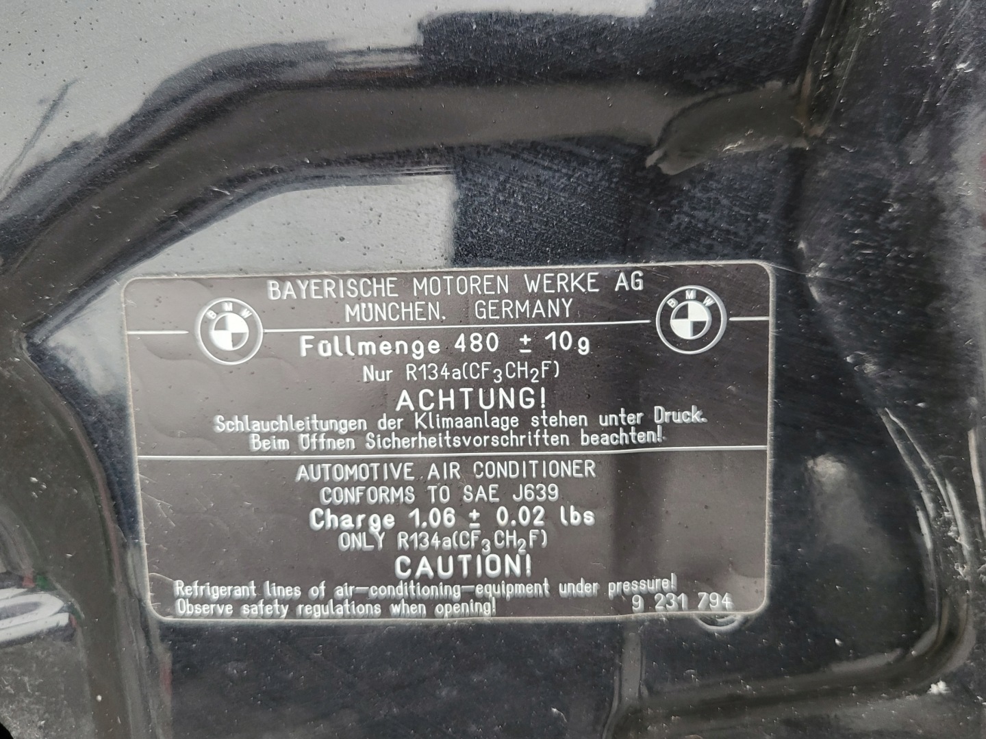Motorhaube BMW X3 F25 Bonnet 9231794 Hood - Thumbnail 9