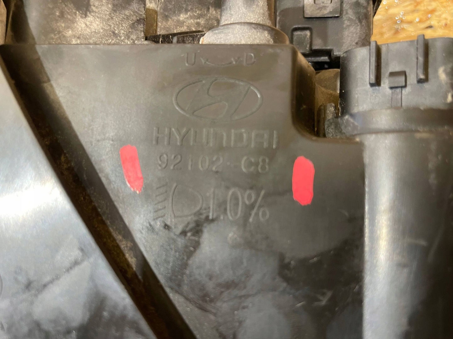 Frontscheinwerfer Hyundai i20 PB 92102C8S25 LED Rechts Scheinwerfer Headlight - Thumbnail 8