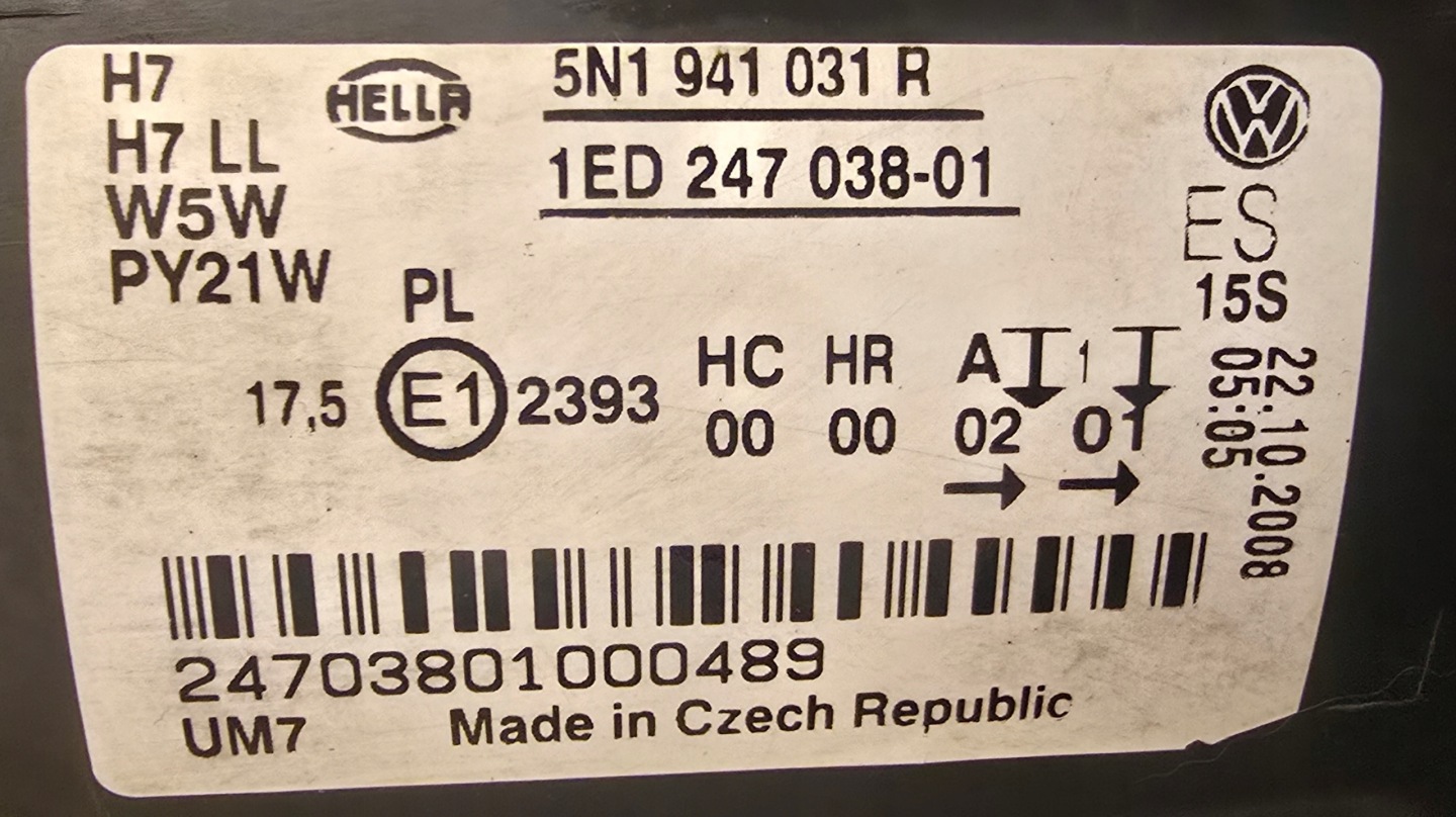 Frontscheinwerfer VW Tiguan 5N1941031R LED Links Scheinwerfer Headlight - Thumbnail 11