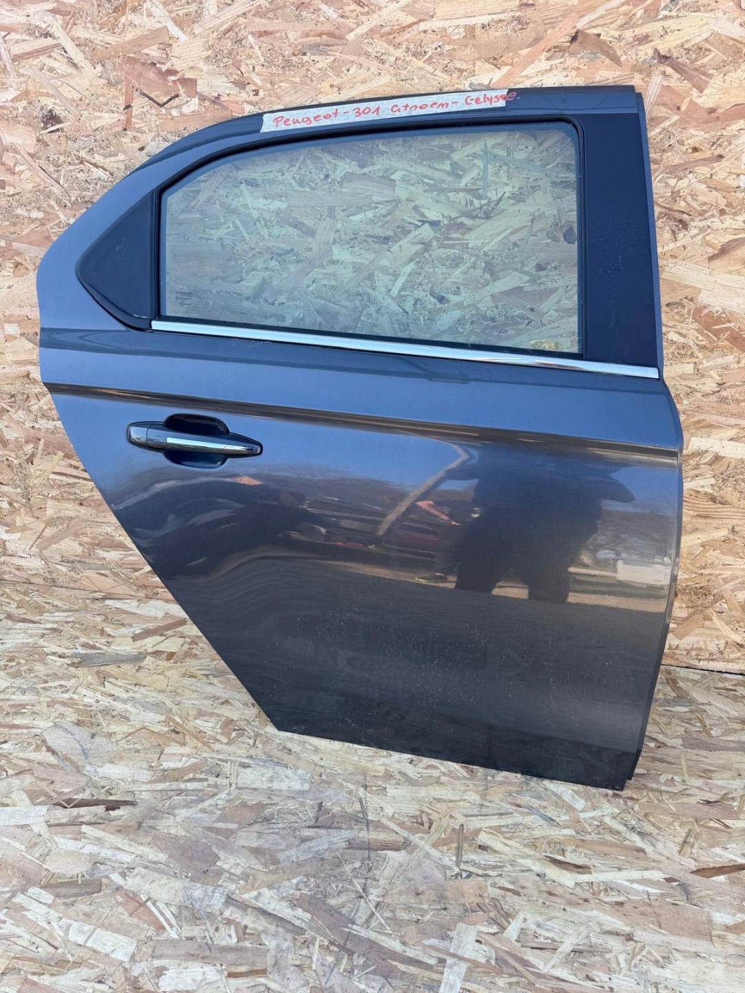 Citroen C-Elysee Tür Hinten Rechts Door Porta Porte - Thumbnail 1