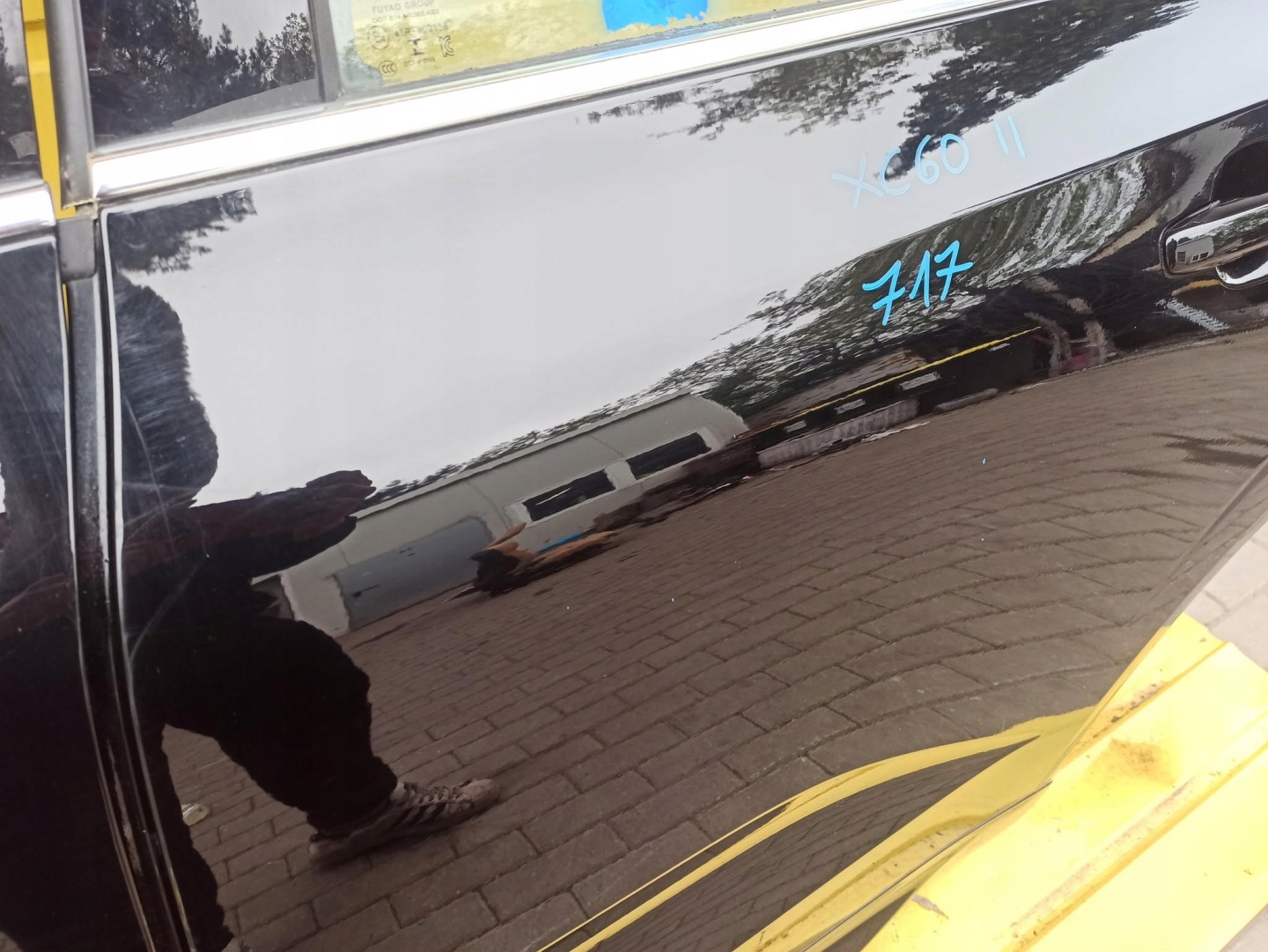 Volvo XC60 Tür Hinten Links Door Porta Porte - Thumbnail 9