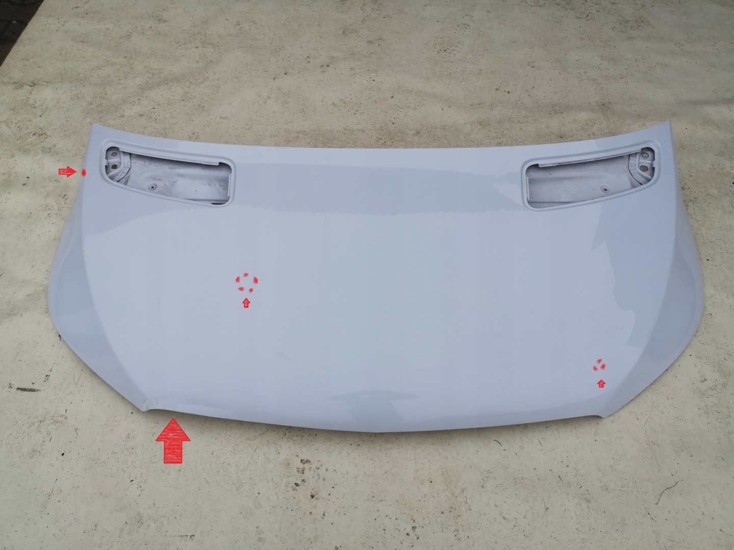 Motorhaube Mercedes-Benz Sprinter W910 Bonnet Hood - Thumbnail 8