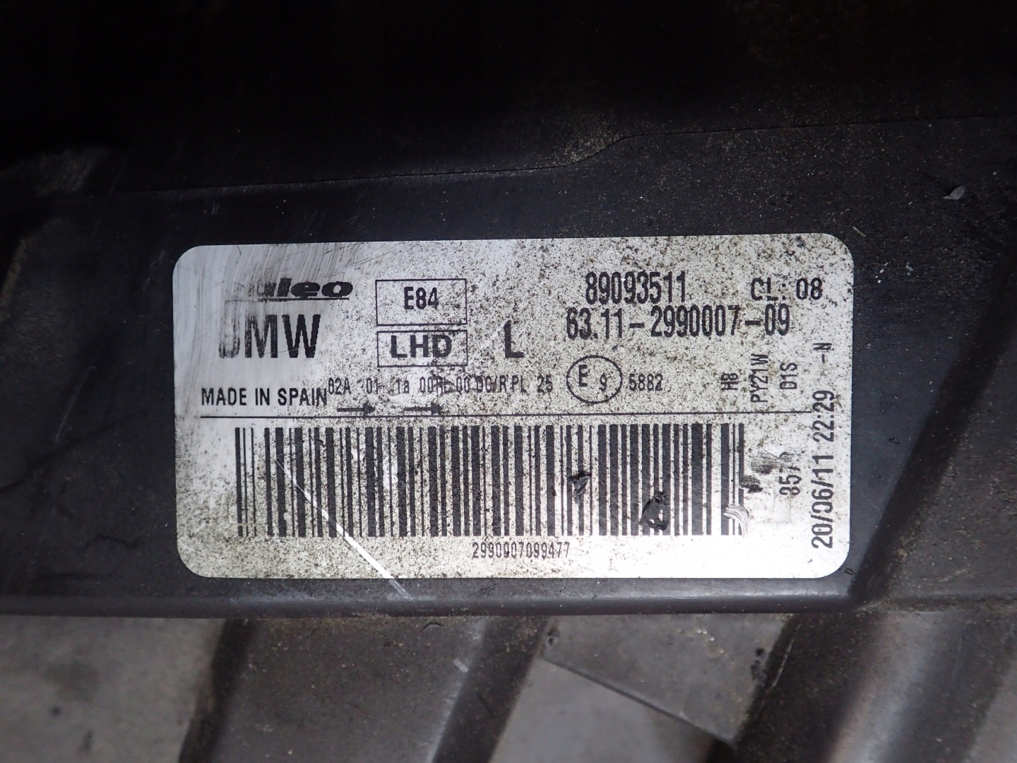Frontscheinwerfer BMW X1 E84 2990007 Xenon Links Scheinwerfer Headlight - Thumbnail 23