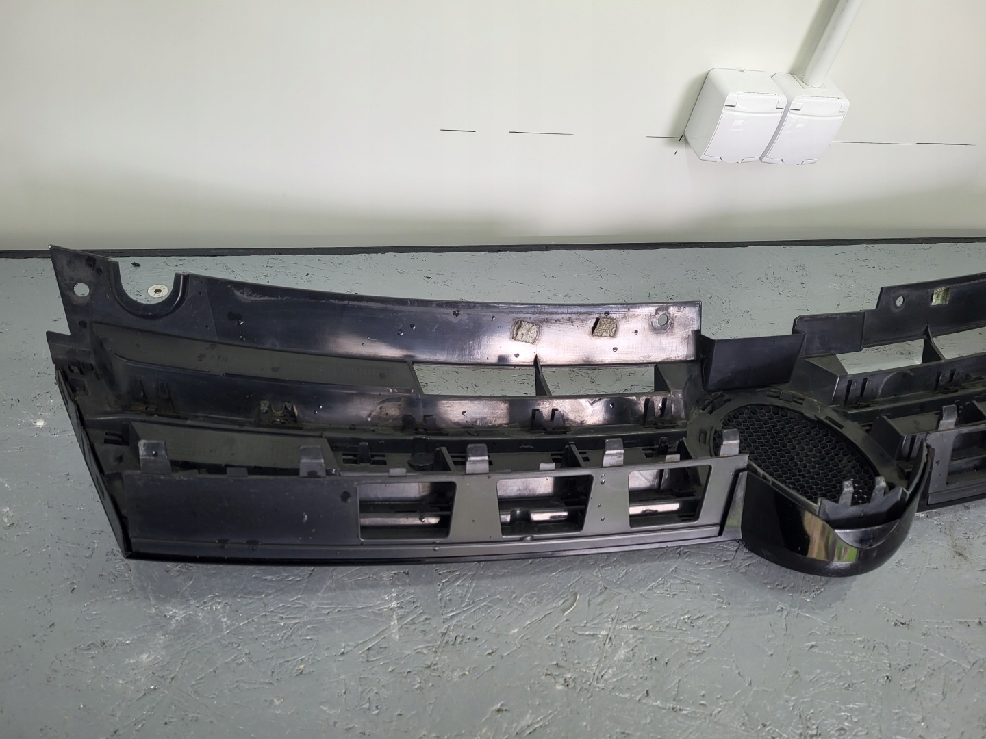 VW Touareg I Kühlergrill FRONTGRILL Kühlergitter 7P6853651C - Thumbnail 7