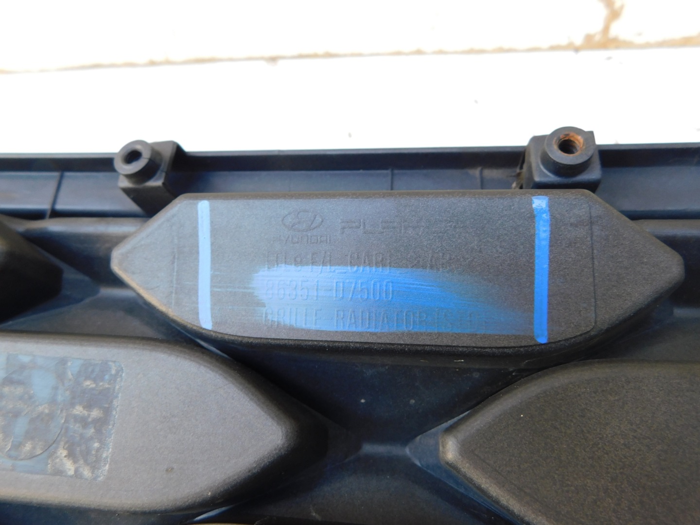 Hyundai Tucson NX4E Kühlergrill FRONTGRILL Kühlergitter 86351D7500 - Thumbnail 8