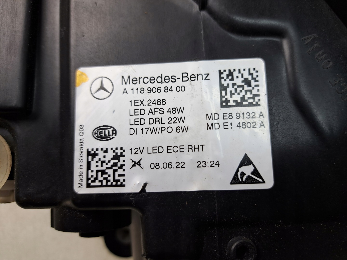 Frontscheinwerfer Mercedes-Benz CLA C118 A1189068400 High Performance LED Links Headlight - Thumbnail 8