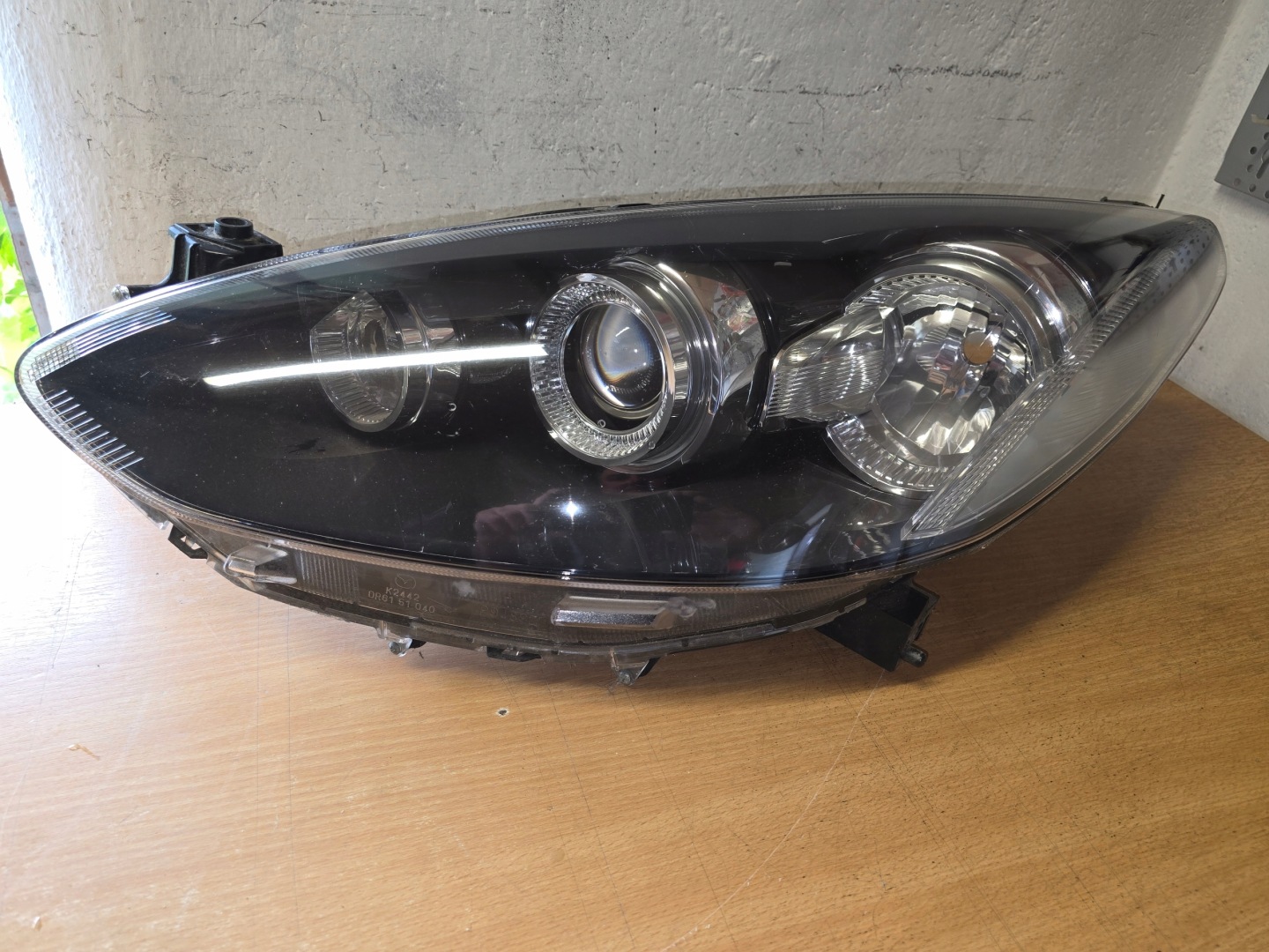 Frontscheinwerfer Mazda 2 DE DR6151040 LED Links Scheinwerfer Headlight - Thumbnail 1
