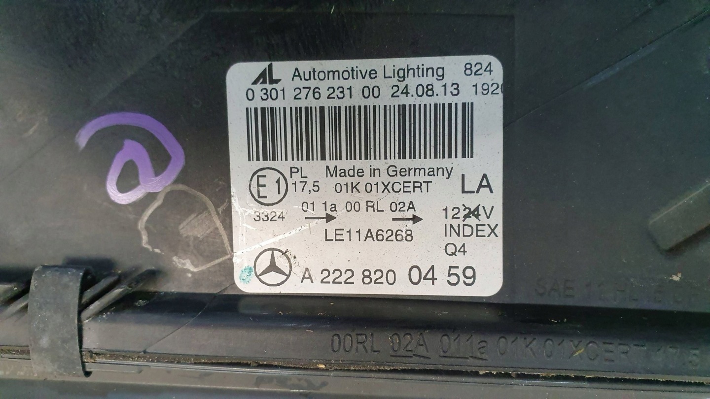 Frontscheinwerfer Mercedes-Benz S-Klasse W222 A2228200459 LED Links Headlight - Thumbnail 11