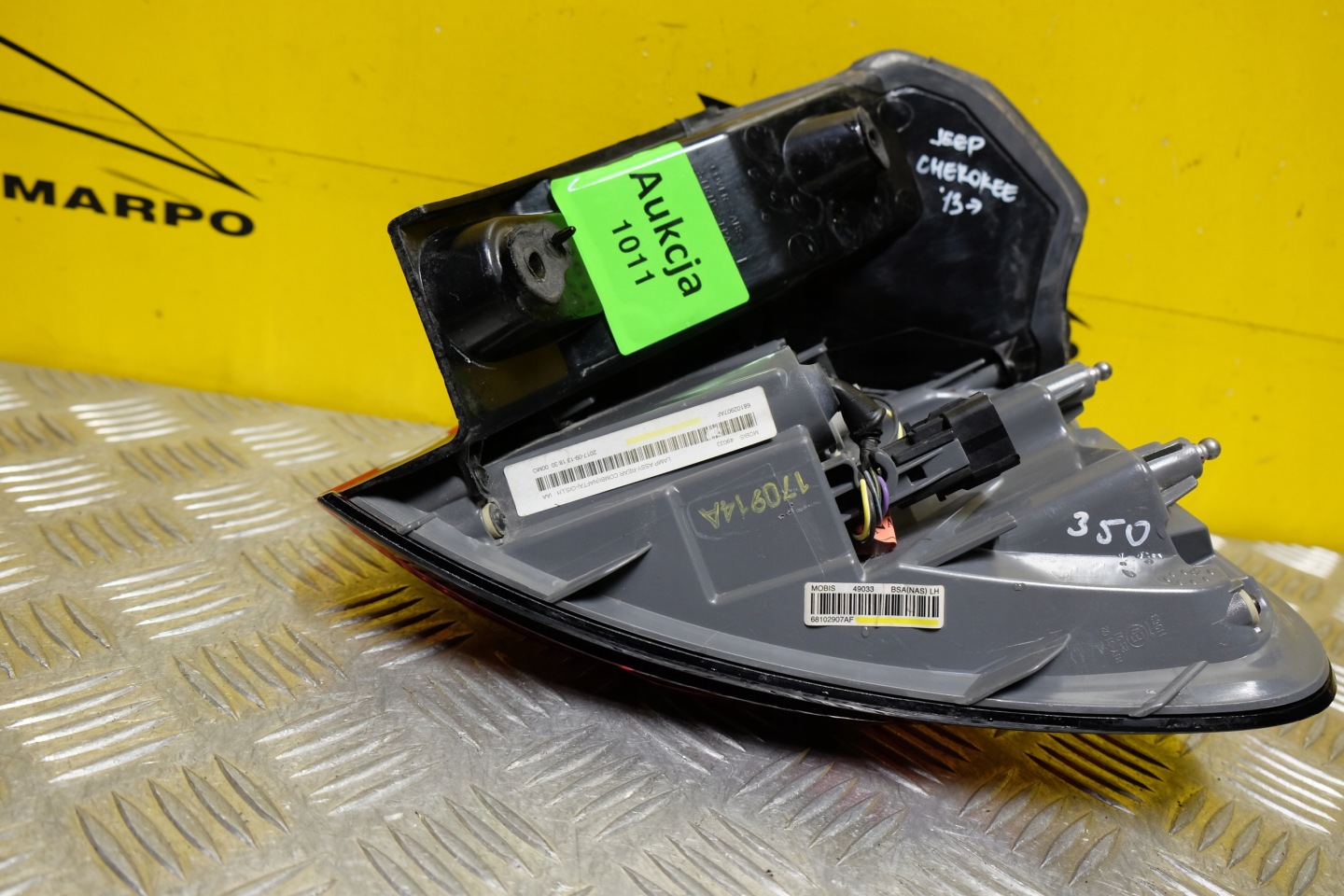 Jeep Cherokee KL Rückleuchte 68102907AF Rearlamp - Thumbnail 9