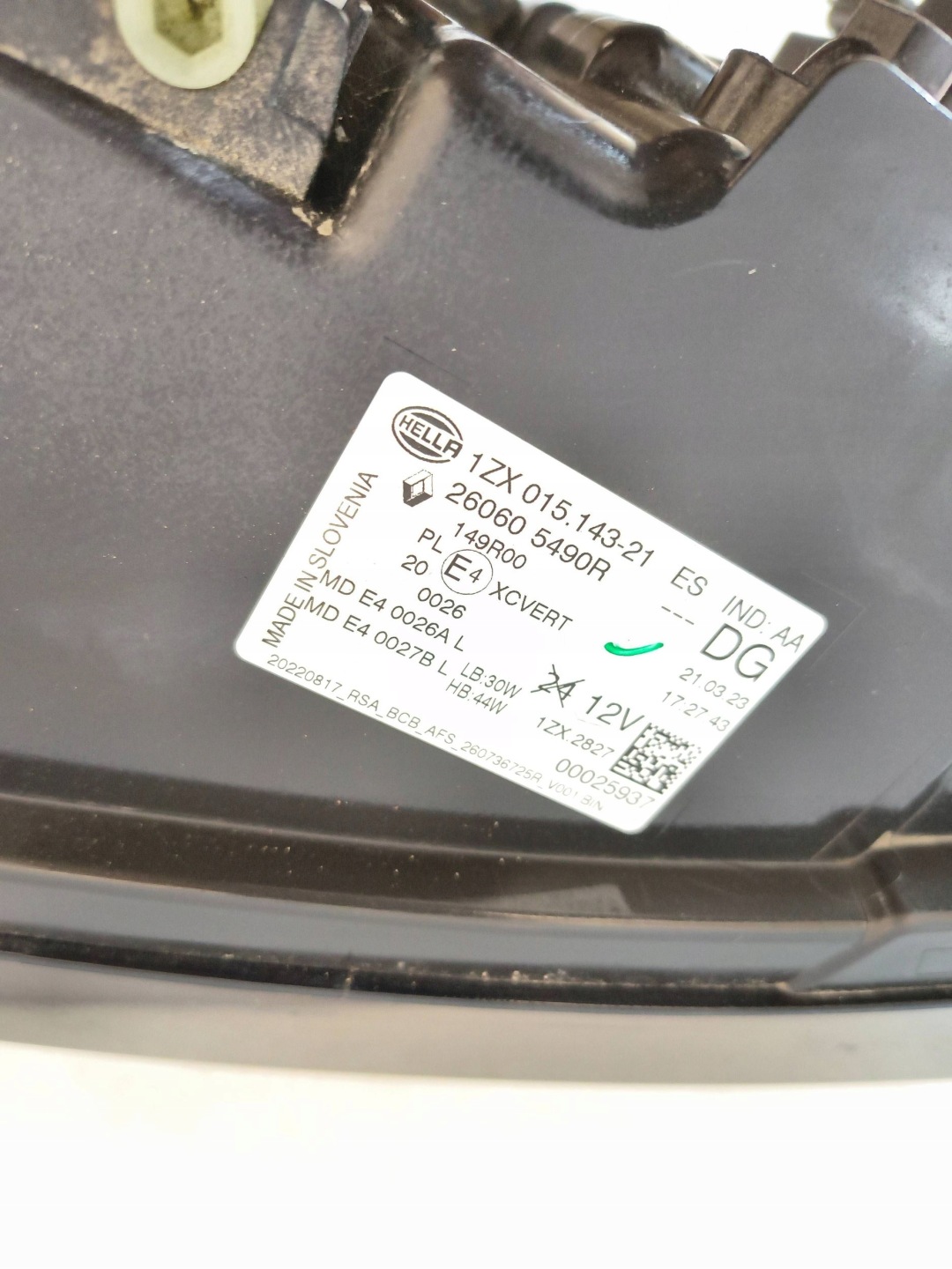 Frontscheinwerfer Renault Mégane I BA.. 260605490R LED Links Headlight - Thumbnail 9