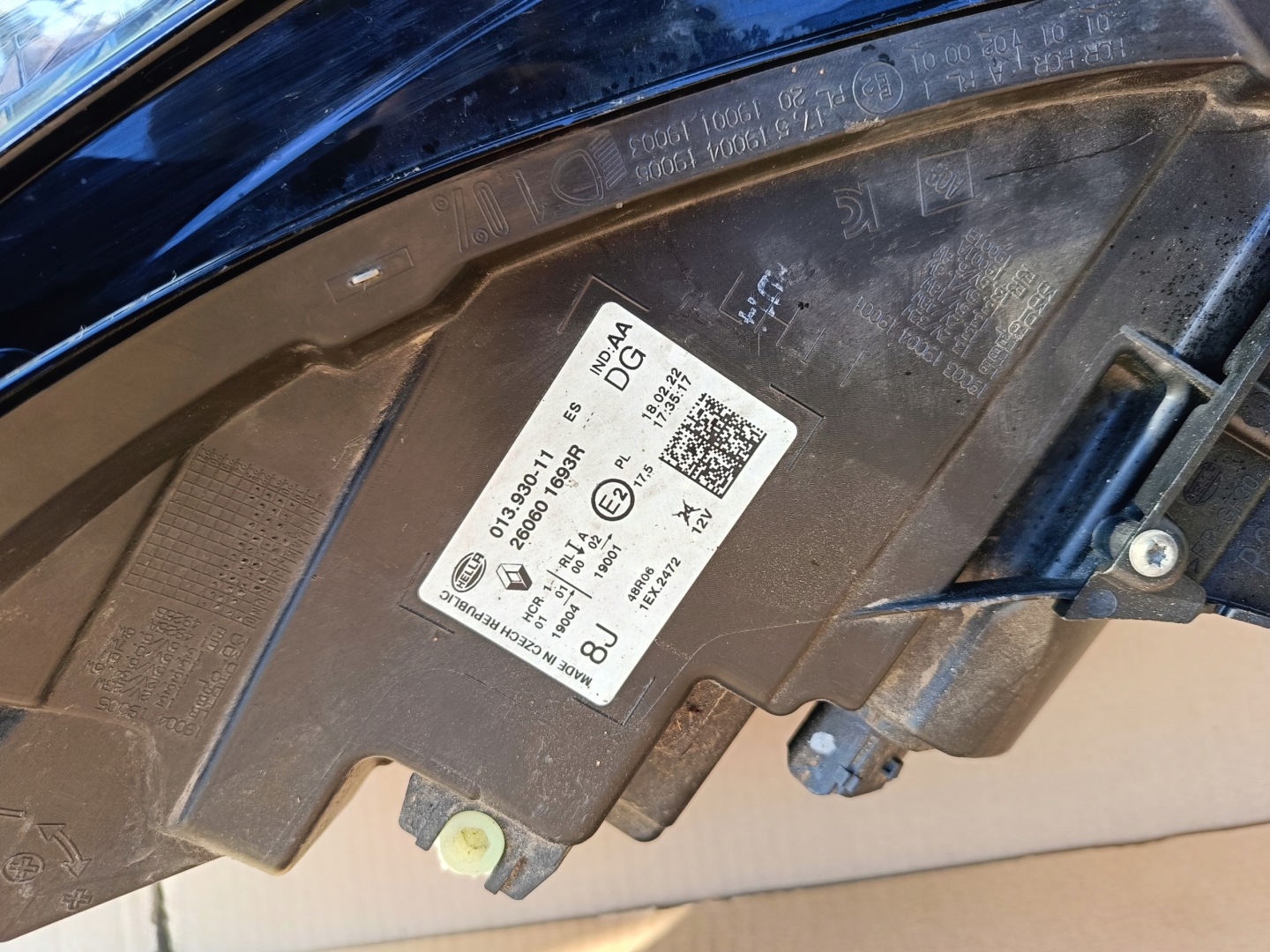 Frontscheinwerfer Renault Captur RJB 0139301101 LED Links Scheinwerfer Headlight - Thumbnail 3