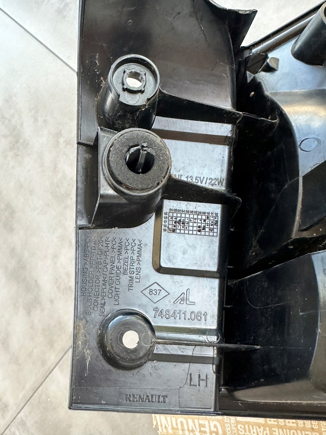 Renault Captur RJB Rückleuchte Rearlamp - Thumbnail 12