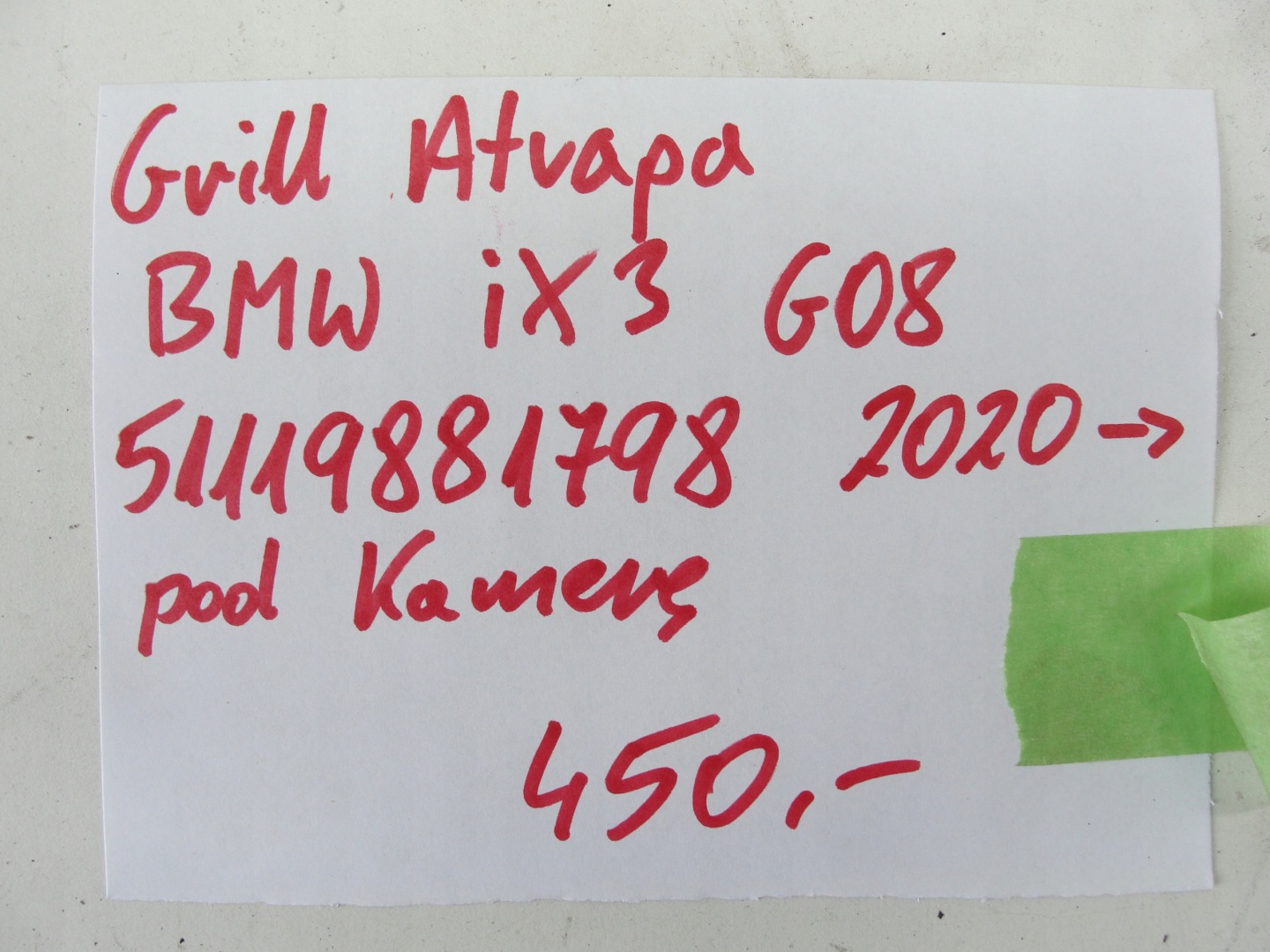 BMW iX3 G08 Kühlergrill FRONTGRILL Kühlergitter 1798184 - Thumbnail 11