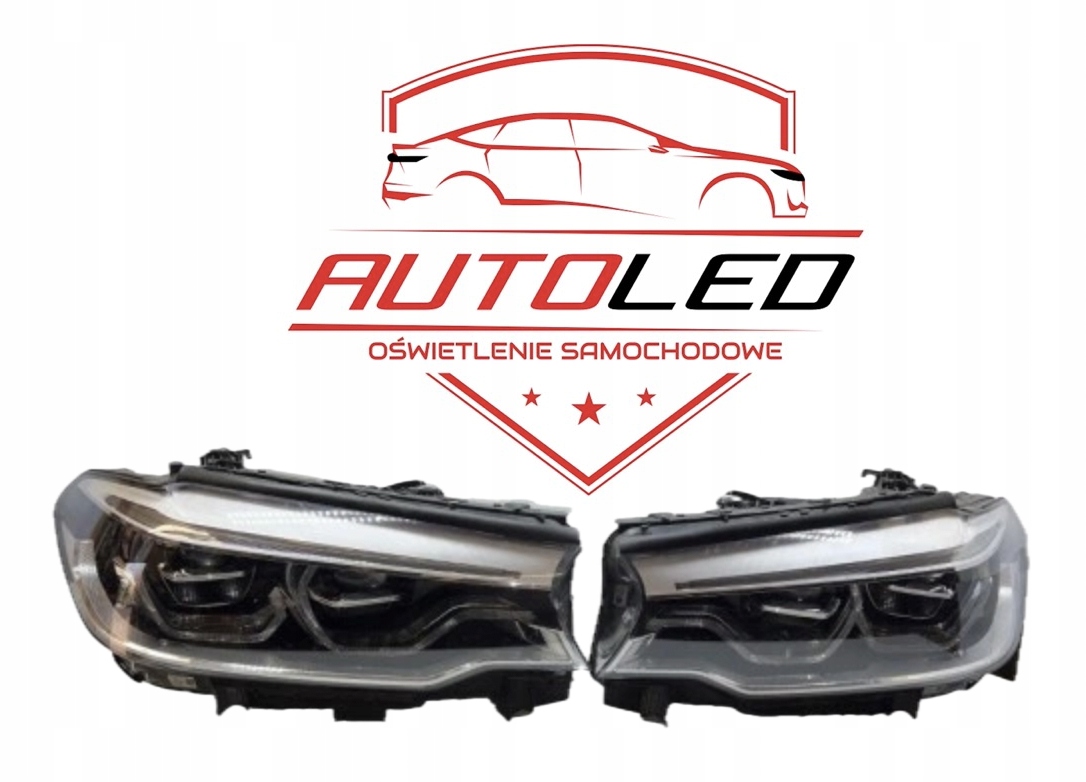 Frontscheinwerfer BMW 5 G31 7439193 LED ADAPTIVE Links Scheinwerfer Headlight - Thumbnail 1