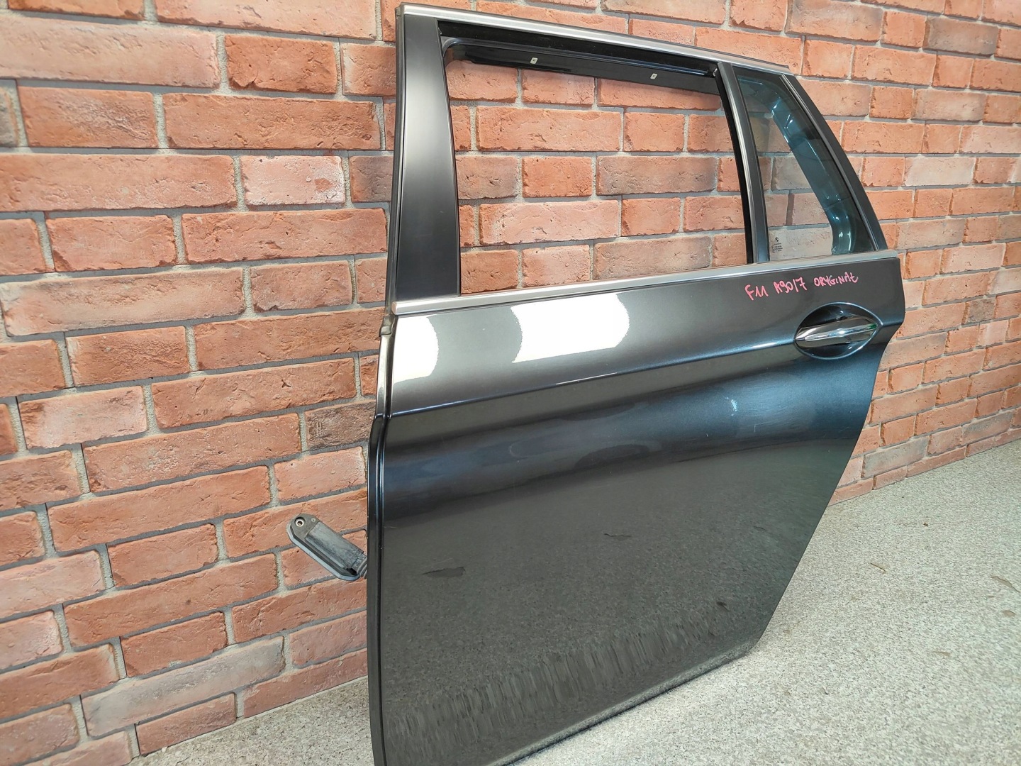 BMW 5 F11 Tür Hinten Links Door 9628757 Porta Porte - Thumbnail 6