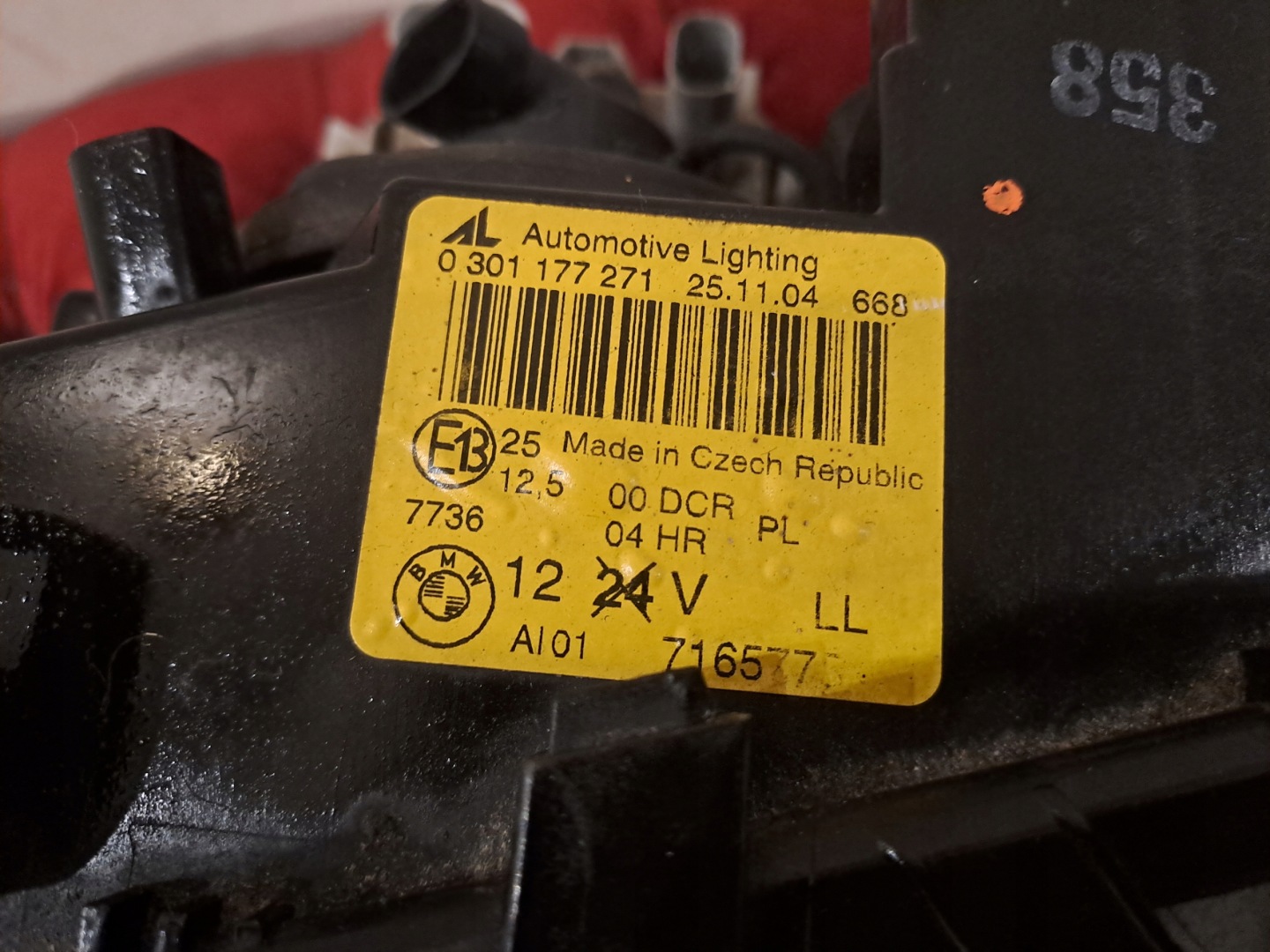 Frontscheinwerfer BMW 3 E46 7165776 Xenon Links Scheinwerfer Headlight - Thumbnail 8