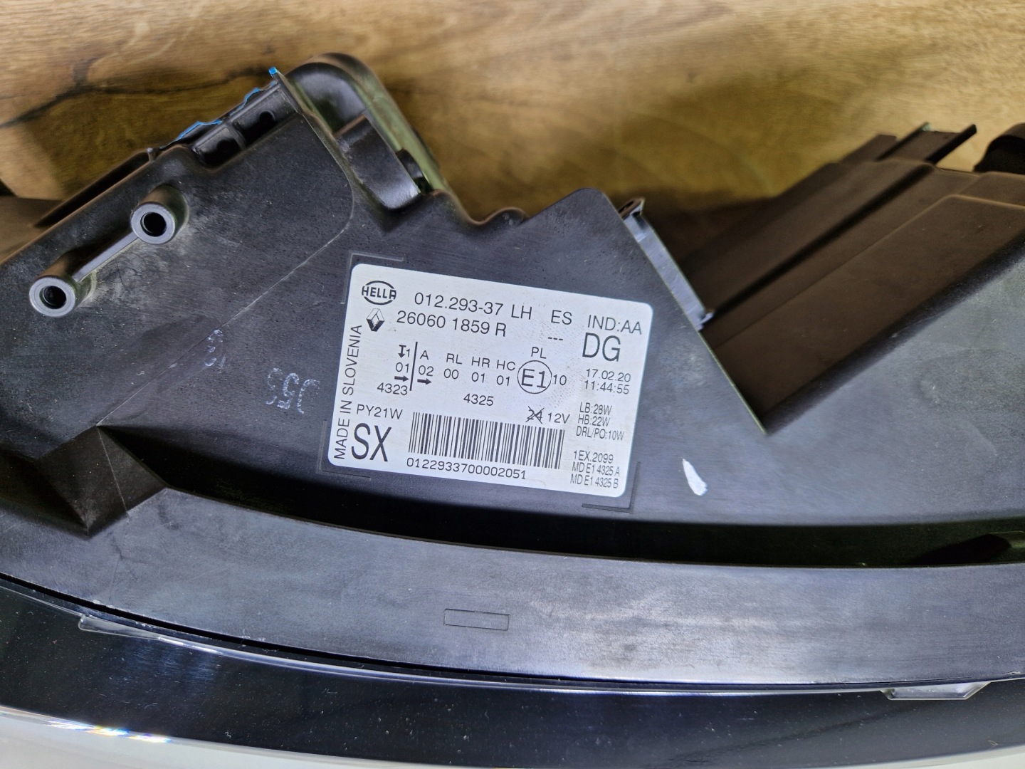 Frontscheinwerfer Renault Scénic I JA 260601859R LED Links Headlight - Thumbnail 10