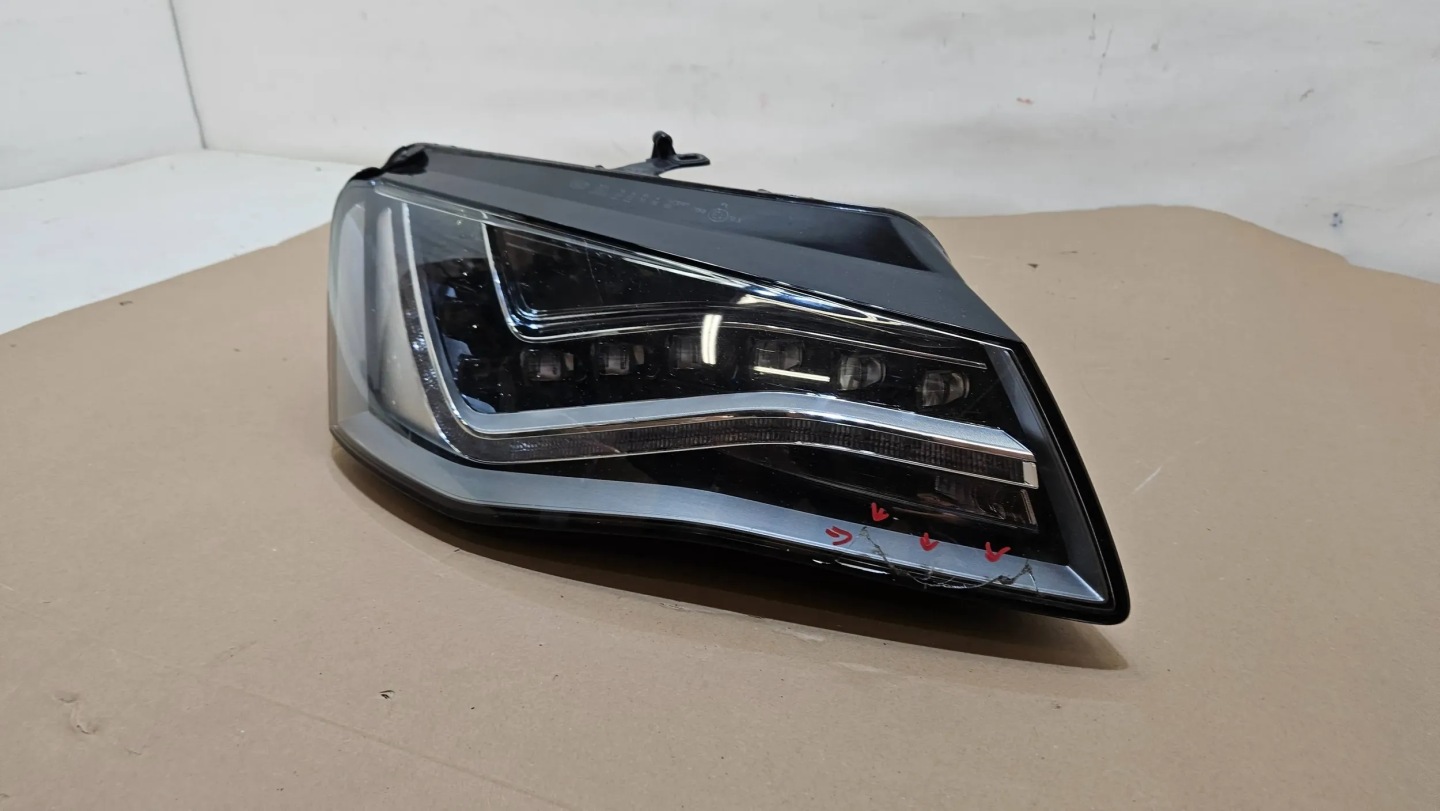 Frontscheinwerfer Audi A8 4H0941004 Facelift LED Rechts Scheinwerfer Headlight - Thumbnail 7