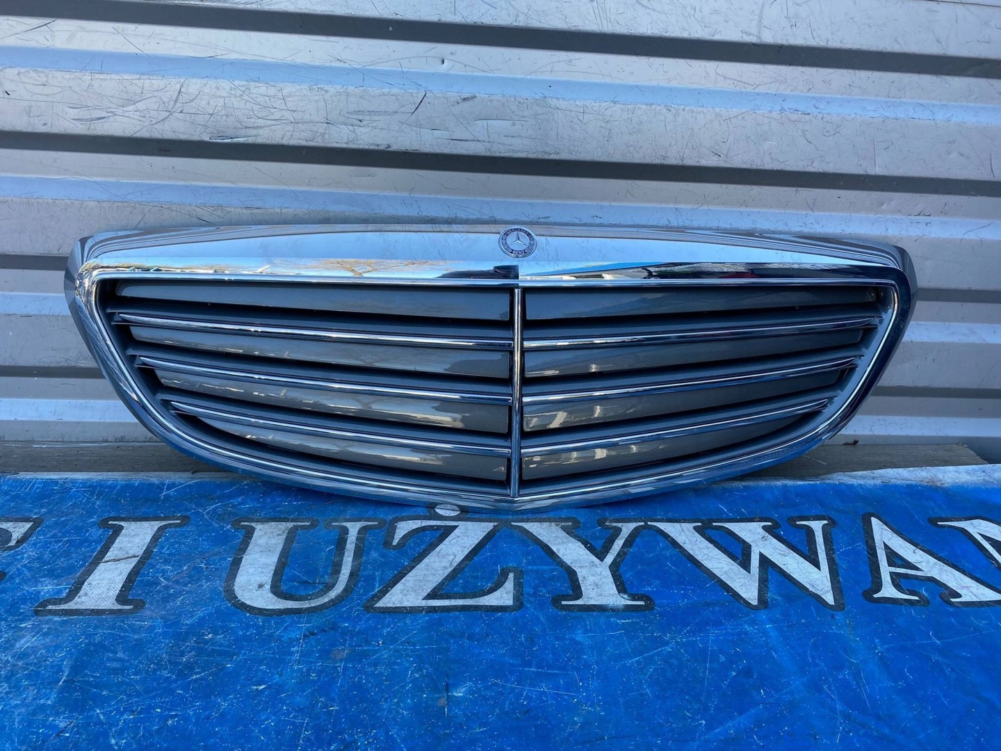 Mercedes-Benz C-Klasse W205 Kühlergrill FRONTGRILL Kühlergitter A2058806501 - Thumbnail 1
