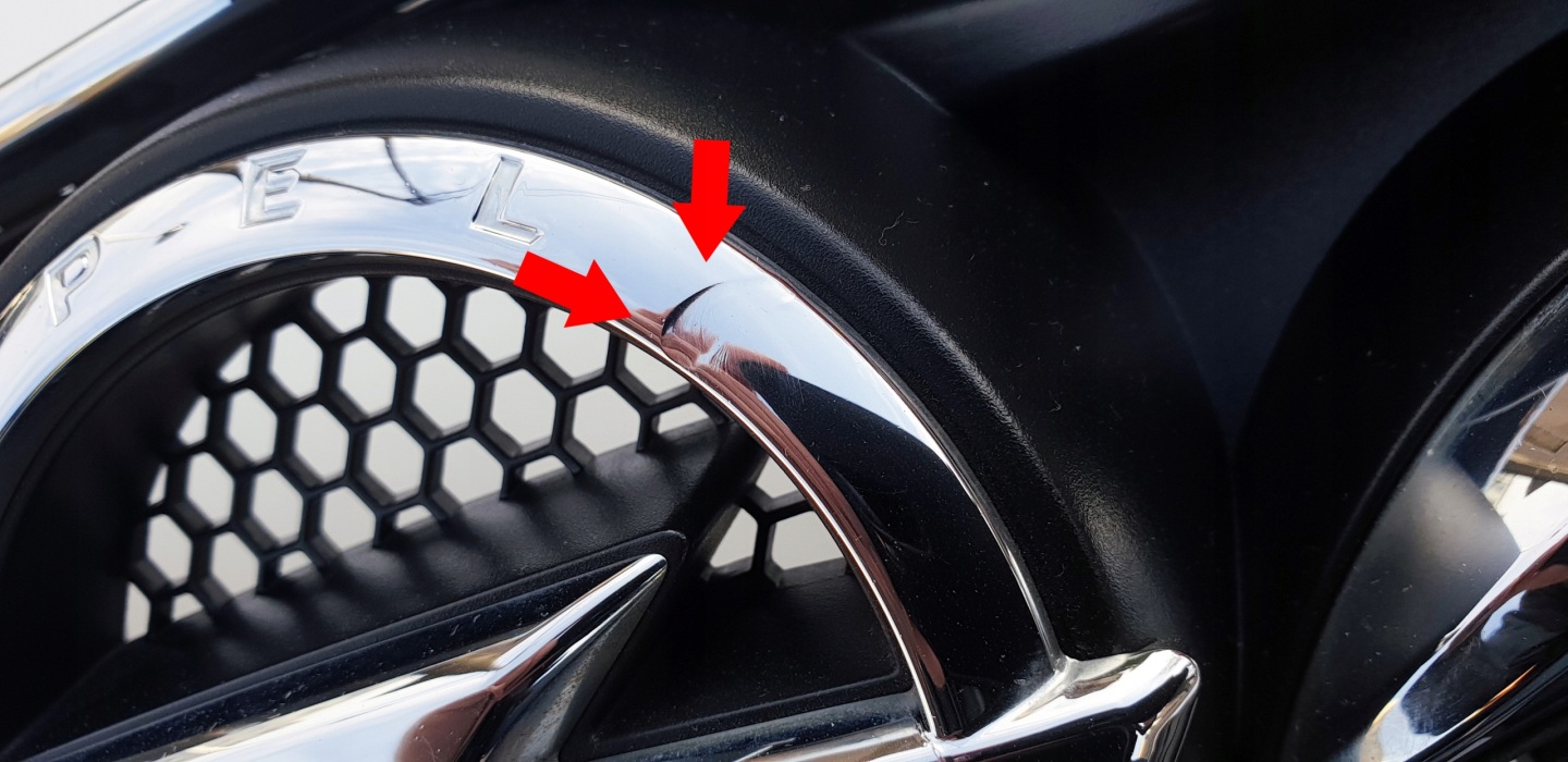 Opel Mokka Kühlergrill FRONTGRILL Kühlergitter - Thumbnail 7