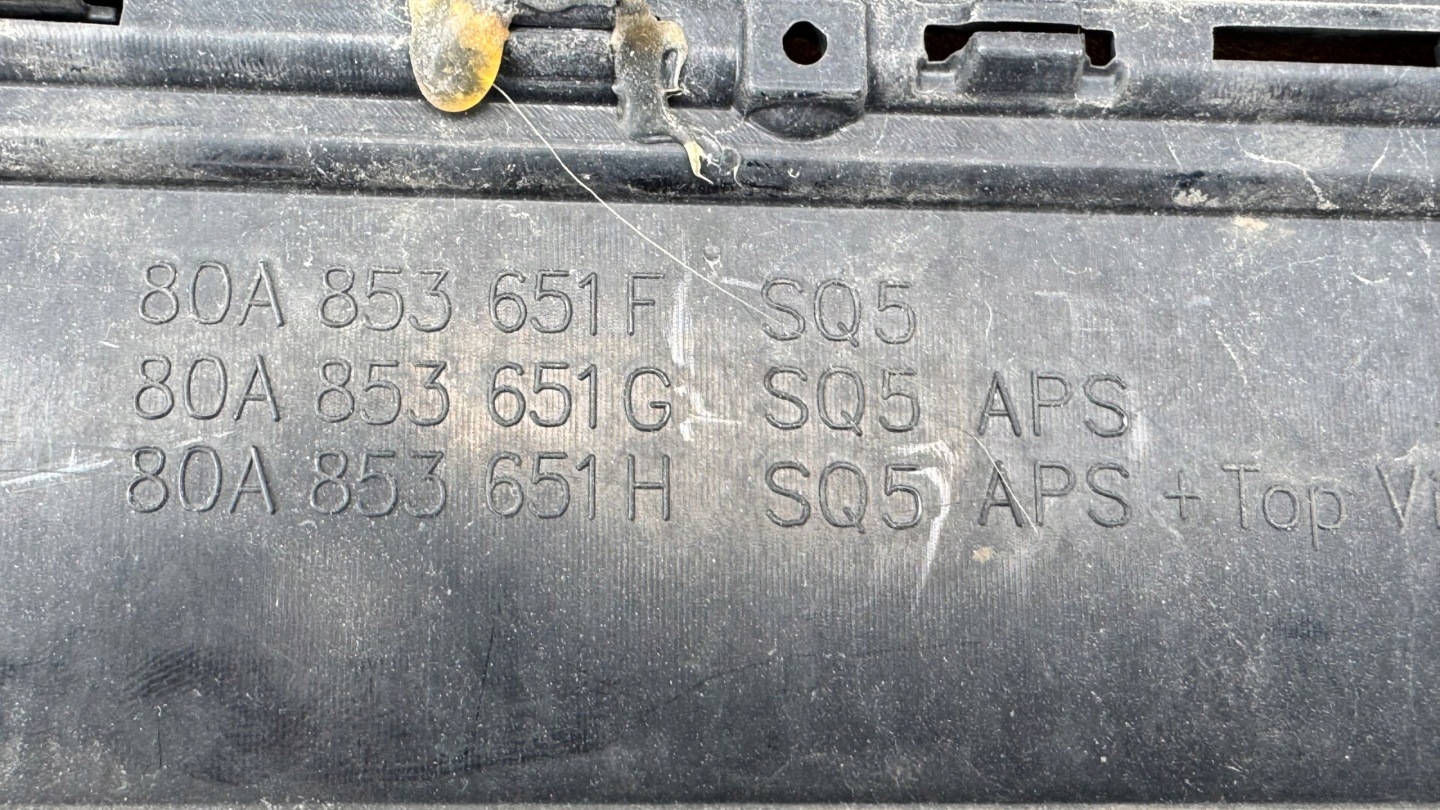 Audi 80A Kühlergrill FRONTGRILL Kühlergitter 80A853651FY - Thumbnail 3
