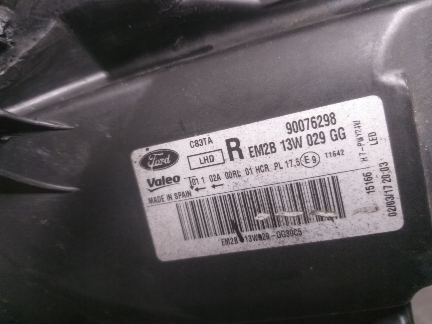 Frontscheinwerfer Ford S-MAX II Mk2 EM2B13W029GG LED Links Headlight - Thumbnail 12