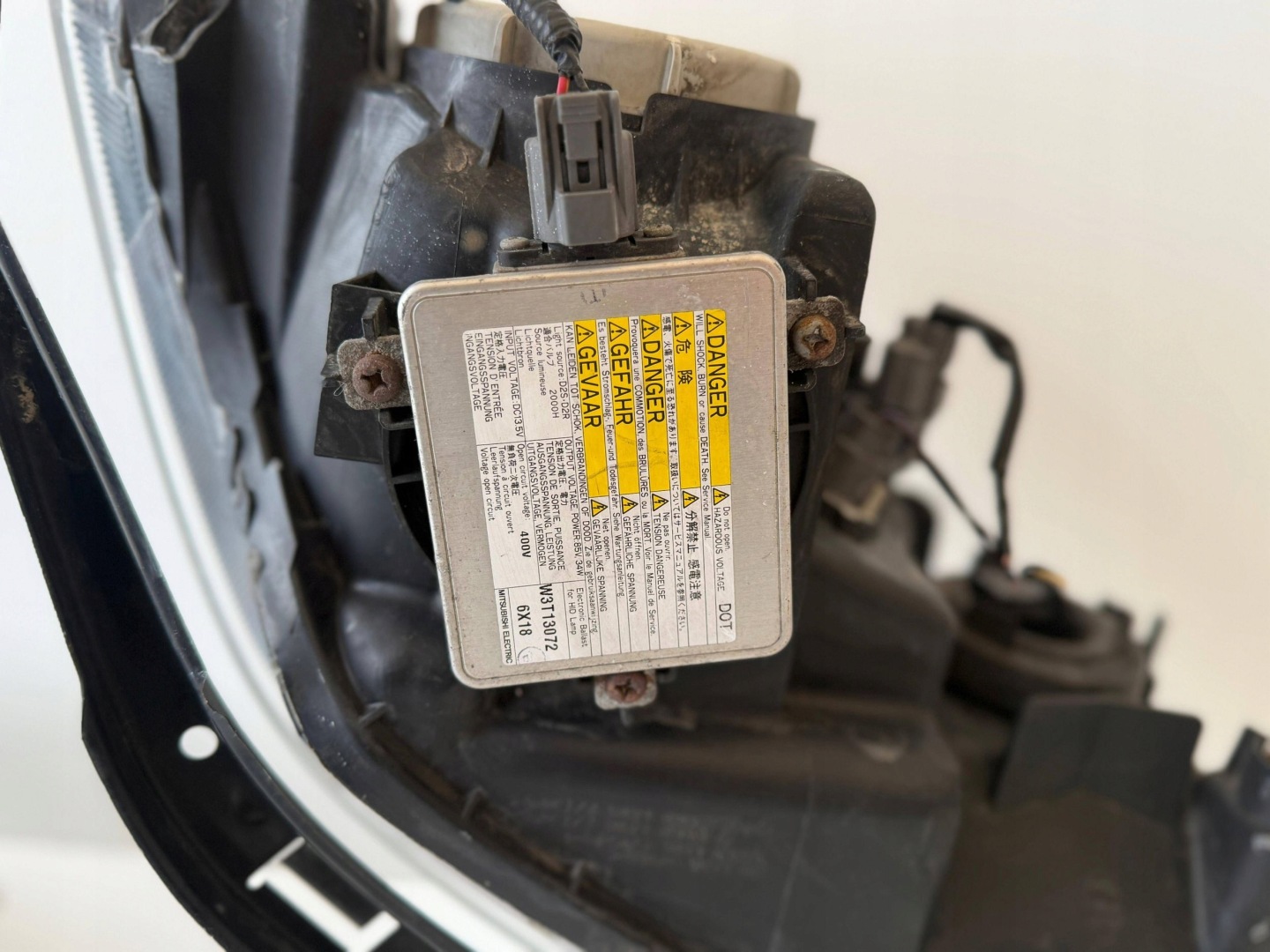 Frontscheinwerfer Honda Accord V CC7 Facelift Xenon Links Scheinwerfer Headlight - Thumbnail 12