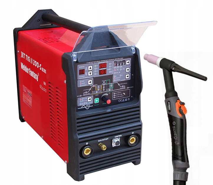Spawarka Welder Fantasy JET TIG II AC/DC 200-S SPOT IGBT + uchwyt PARKER